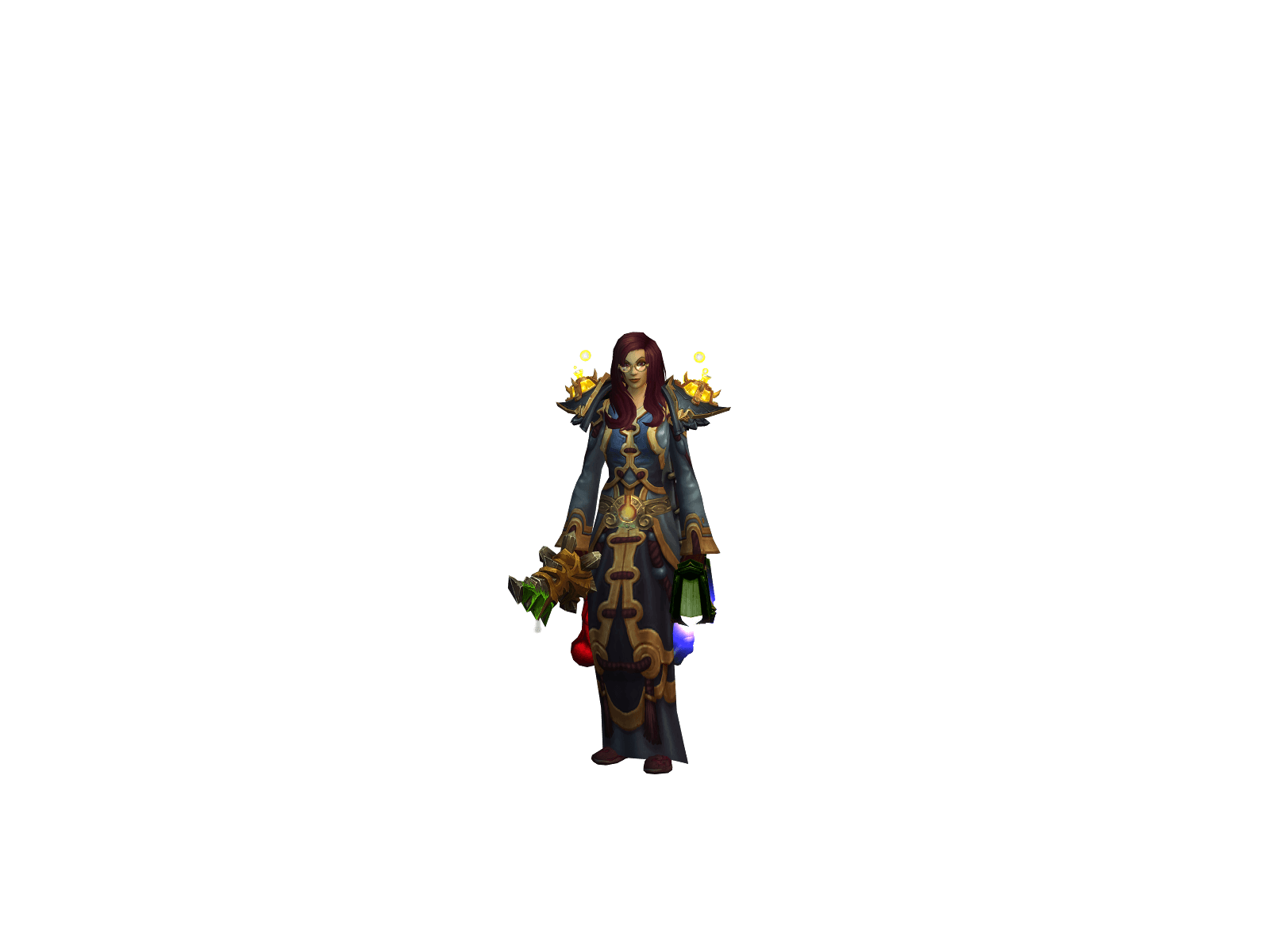 Klaxon's character render