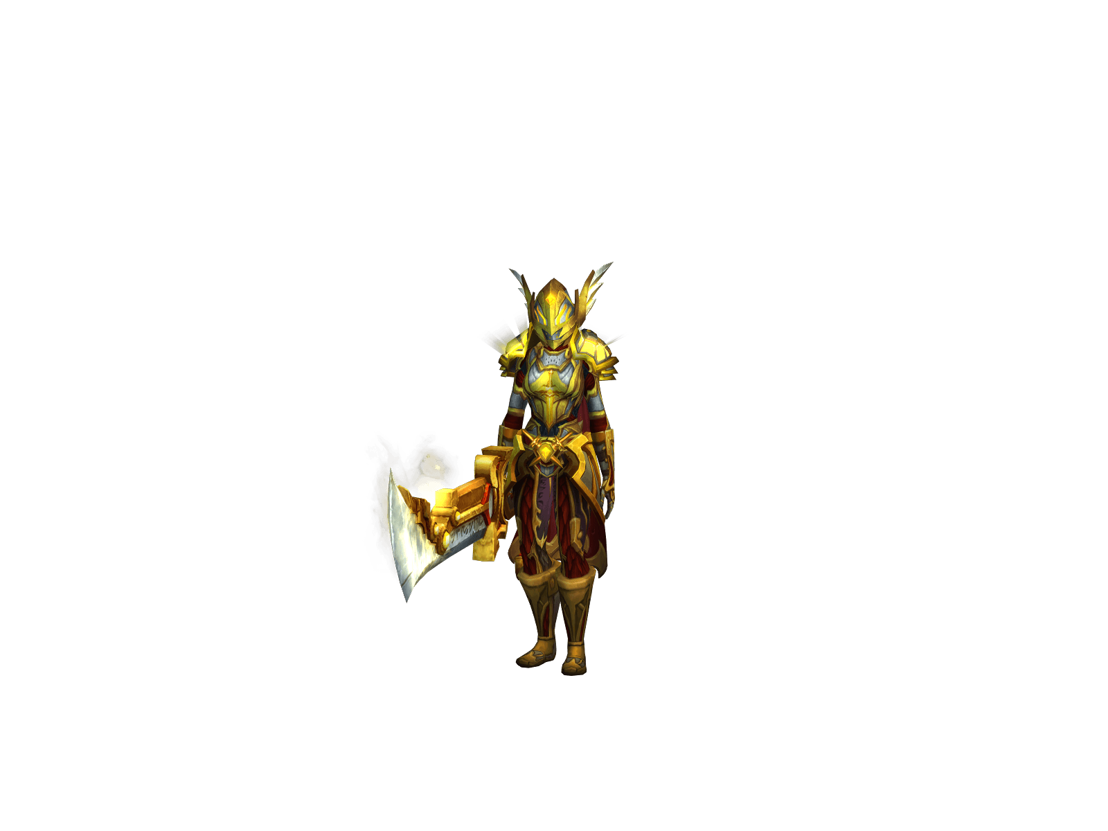 Character render of the top-ranked player