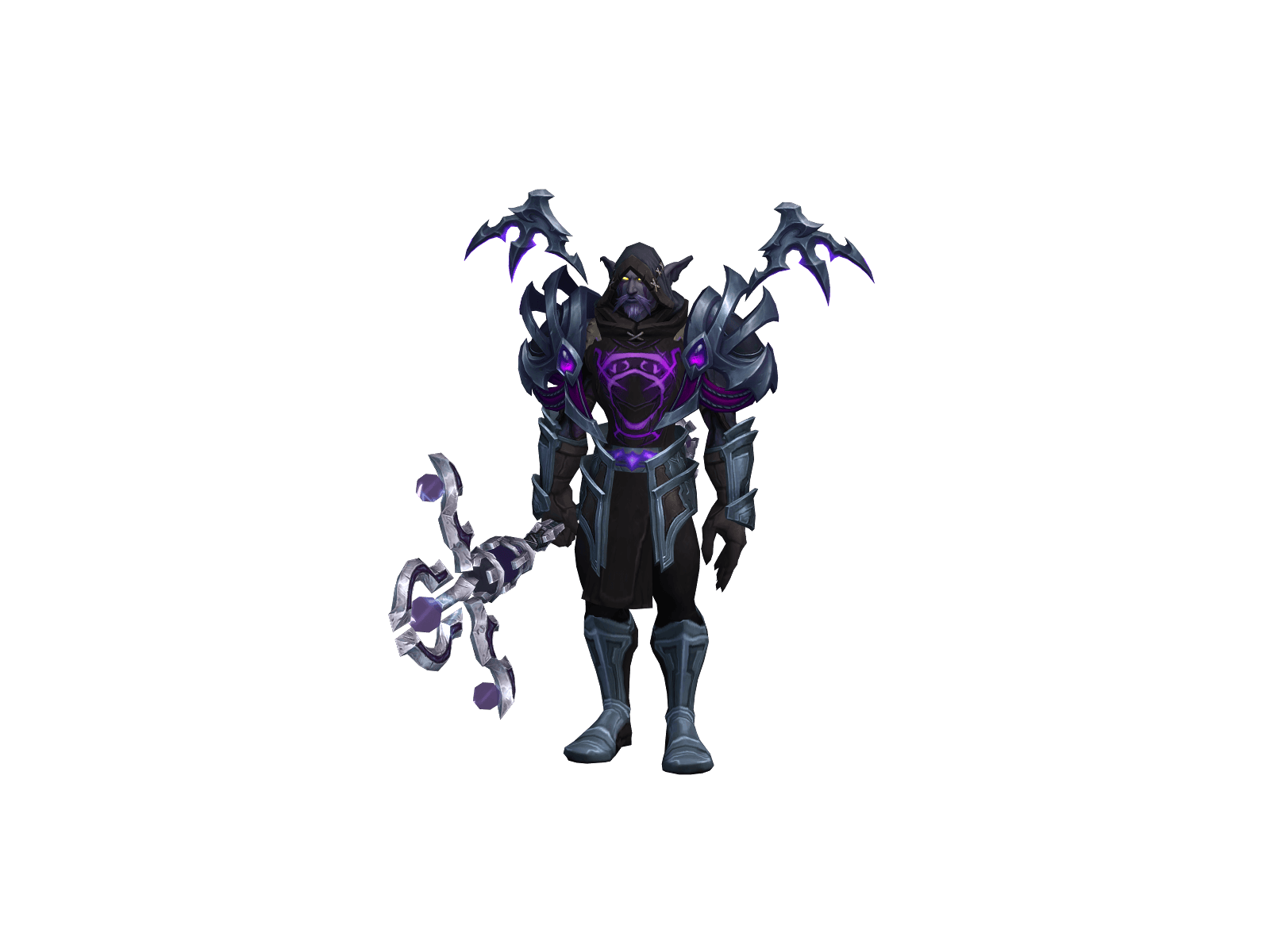 Character render of the top-ranked player