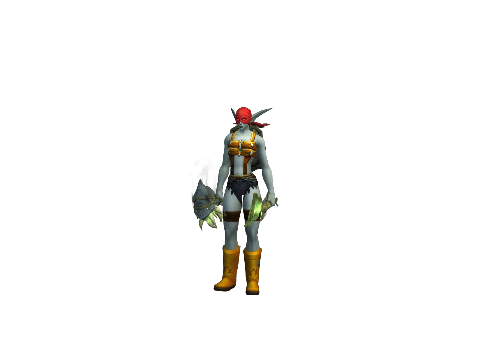 Character render of the top-ranked player
