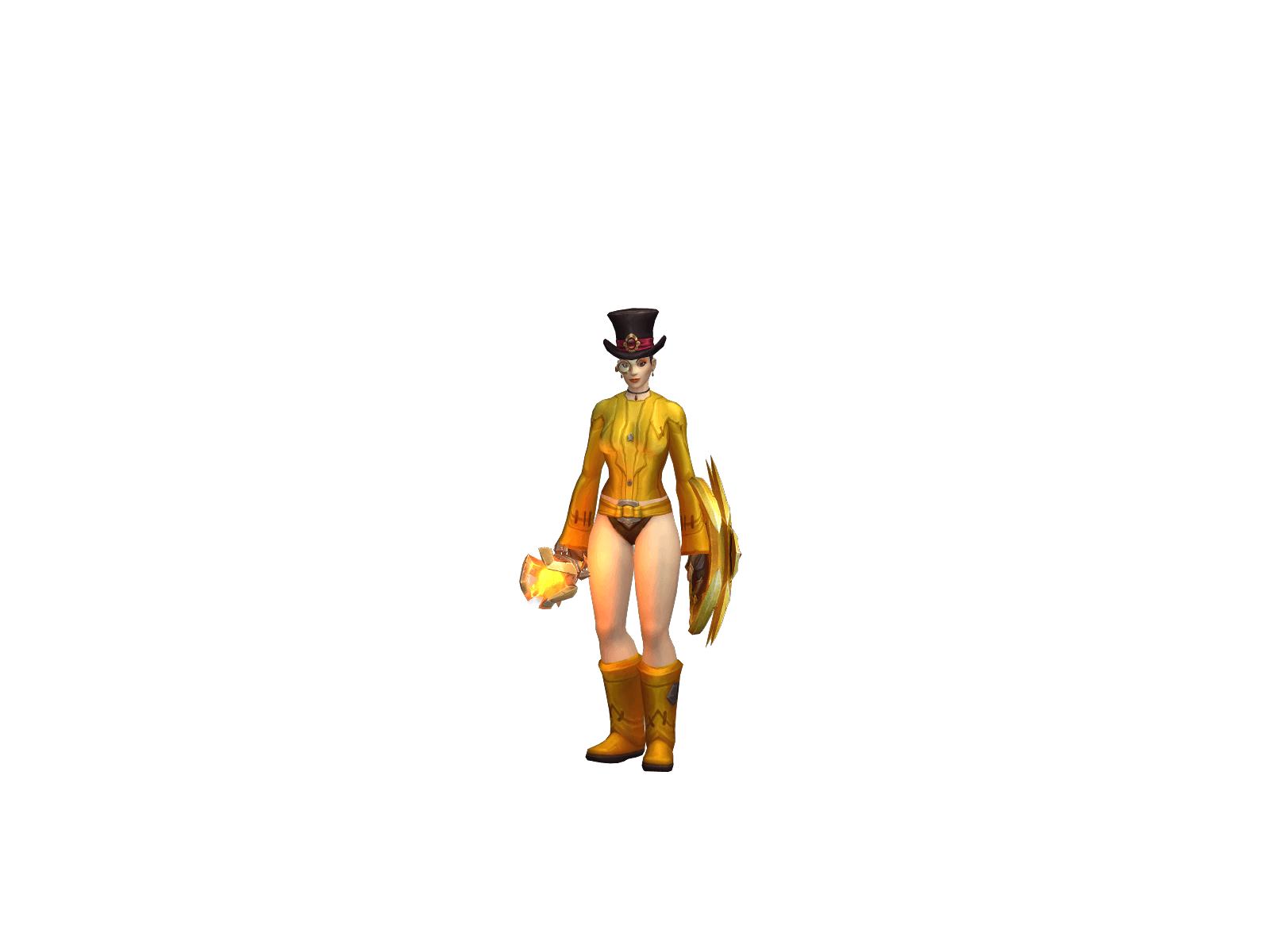 Carryman's character render