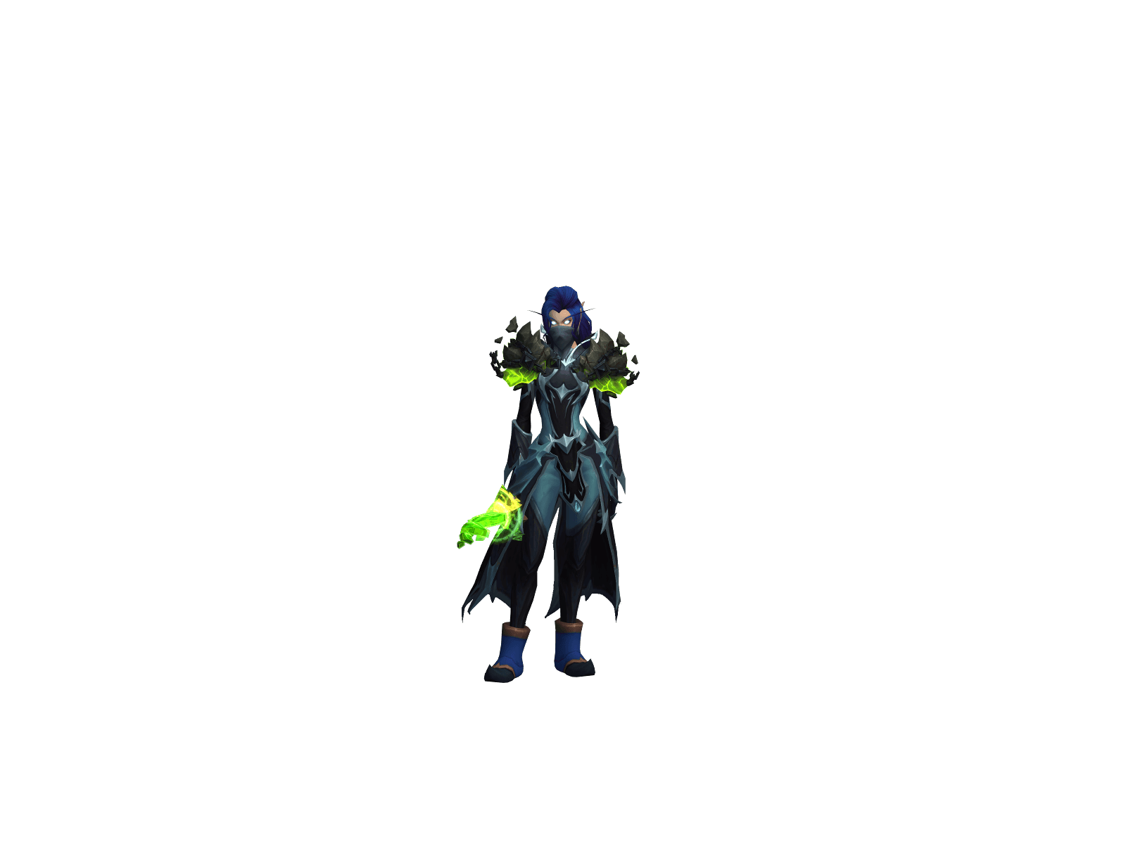 Character render of the top-ranked player