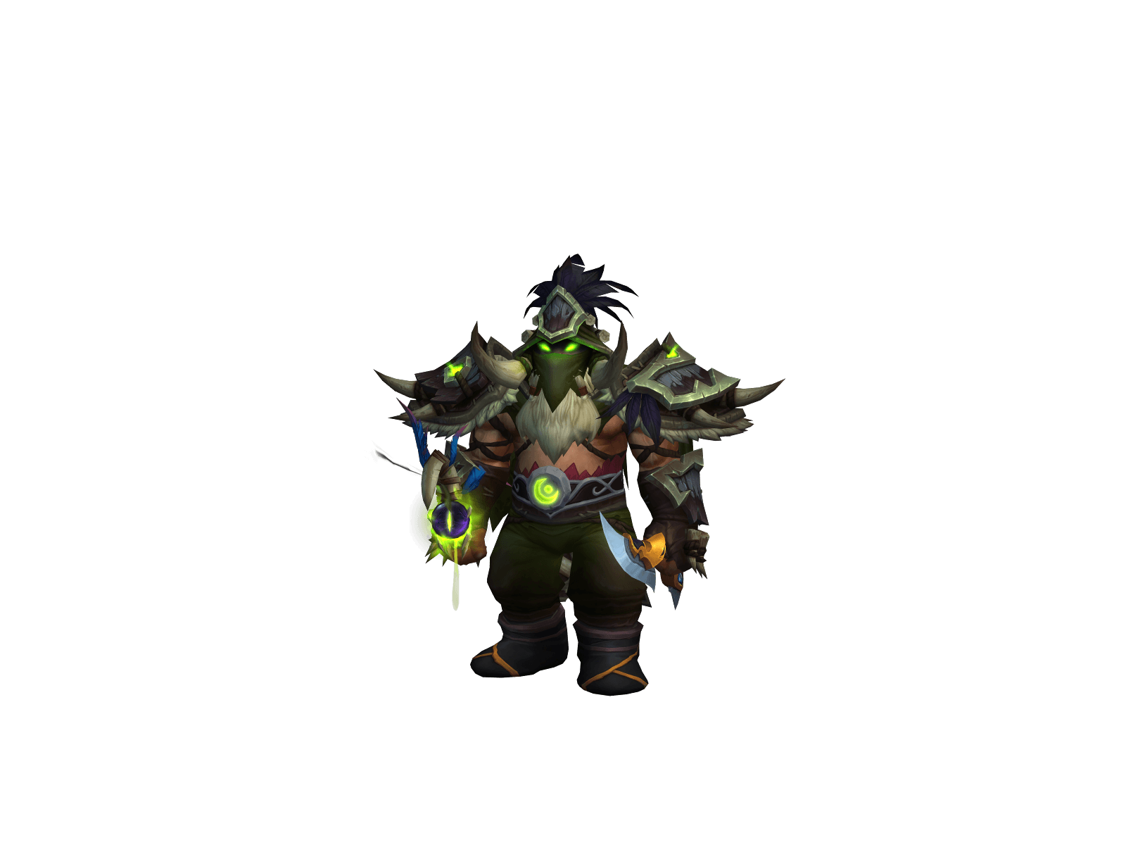 Character render of the top-ranked player