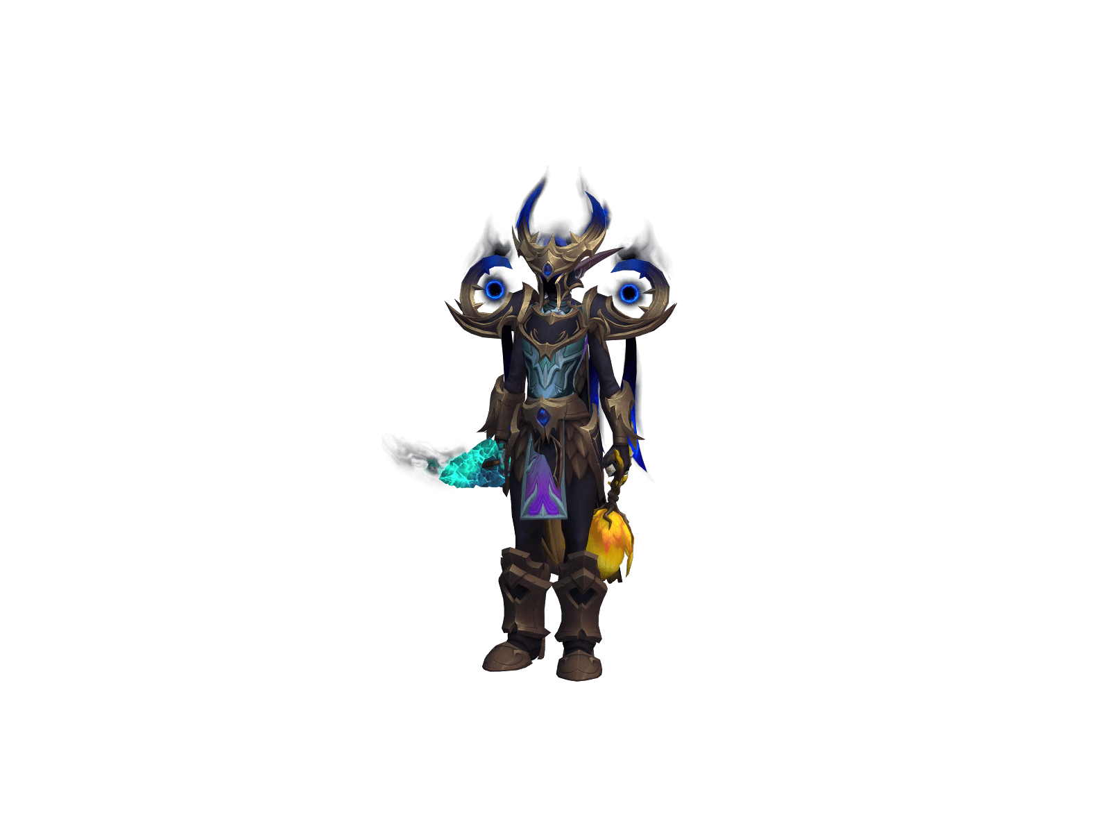 Character render of the top-ranked player