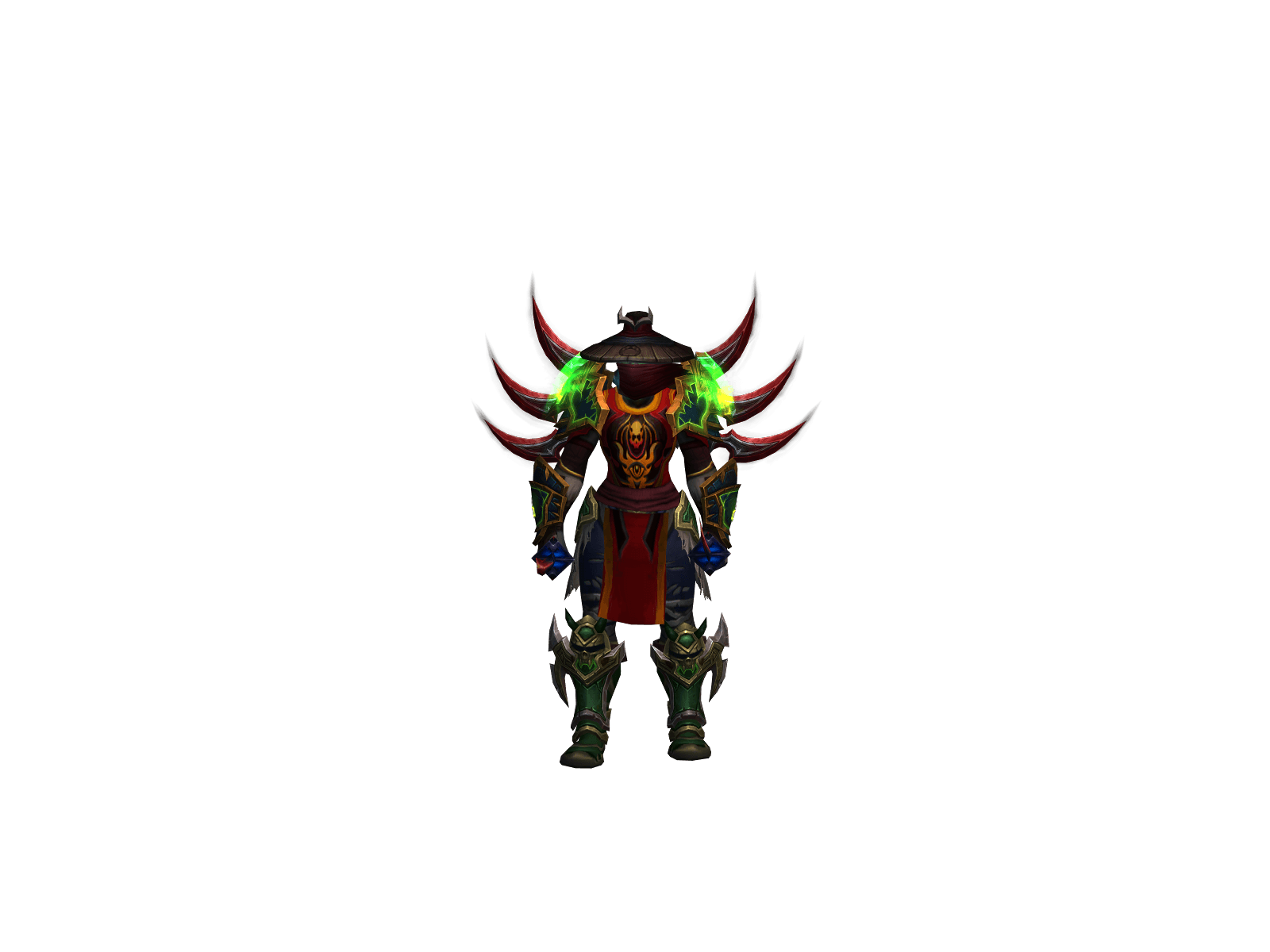 Character render of the top-ranked player
