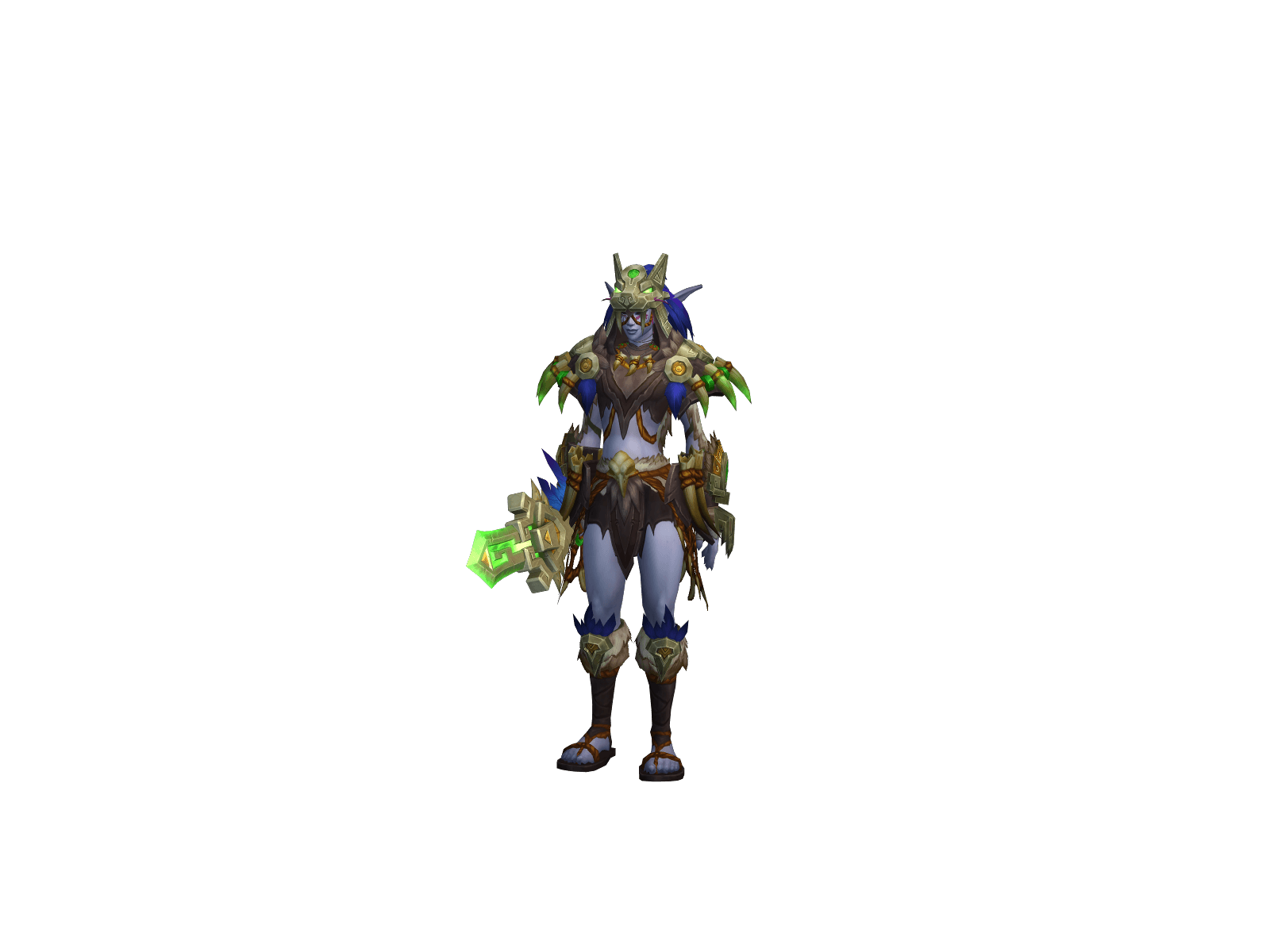 Coruda's character render
