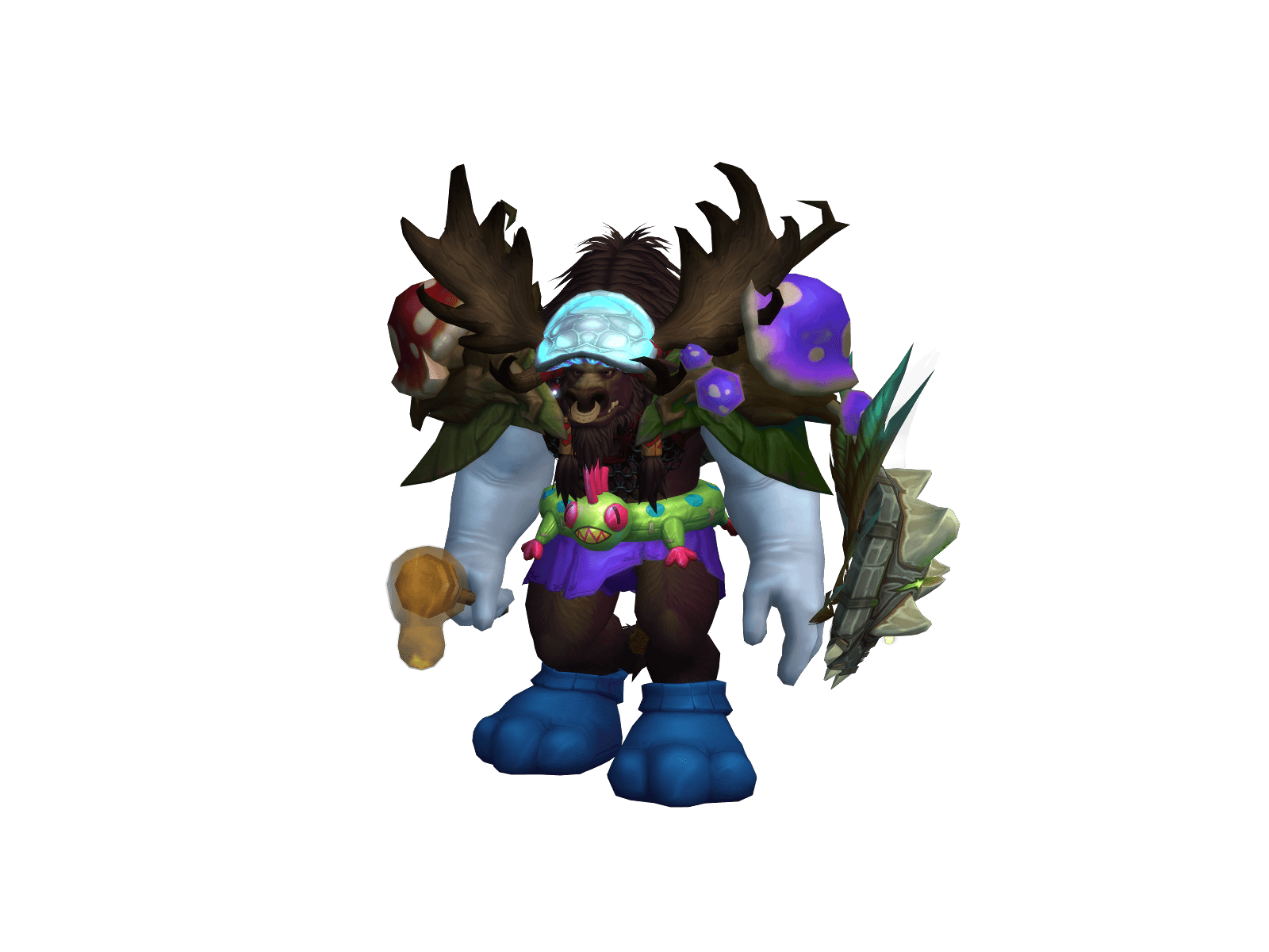 Defenseless's character render