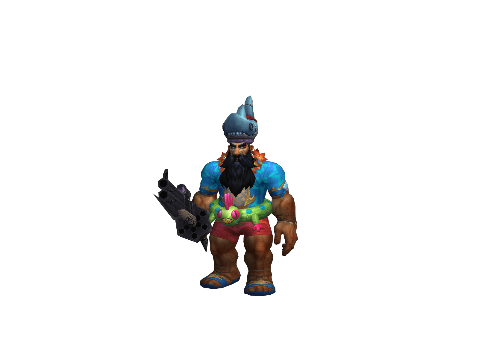 Character render of the top-ranked player
