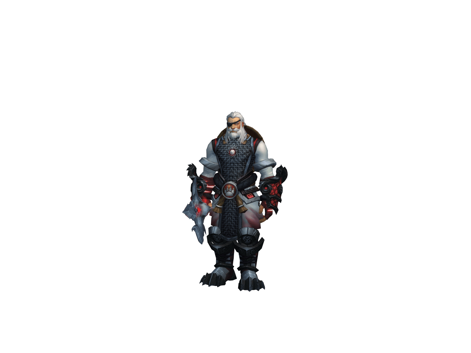 Baekhø's character render