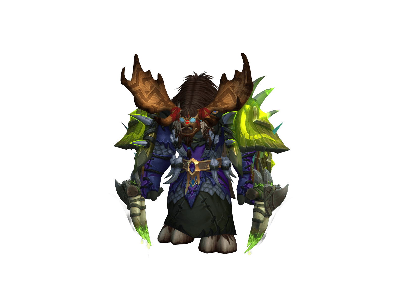 Character render of the top-ranked player