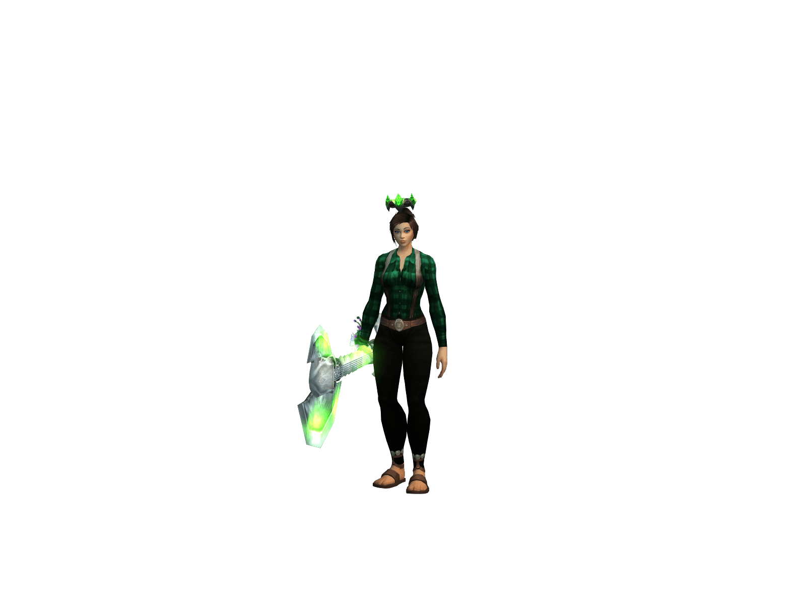 Lunar's character render