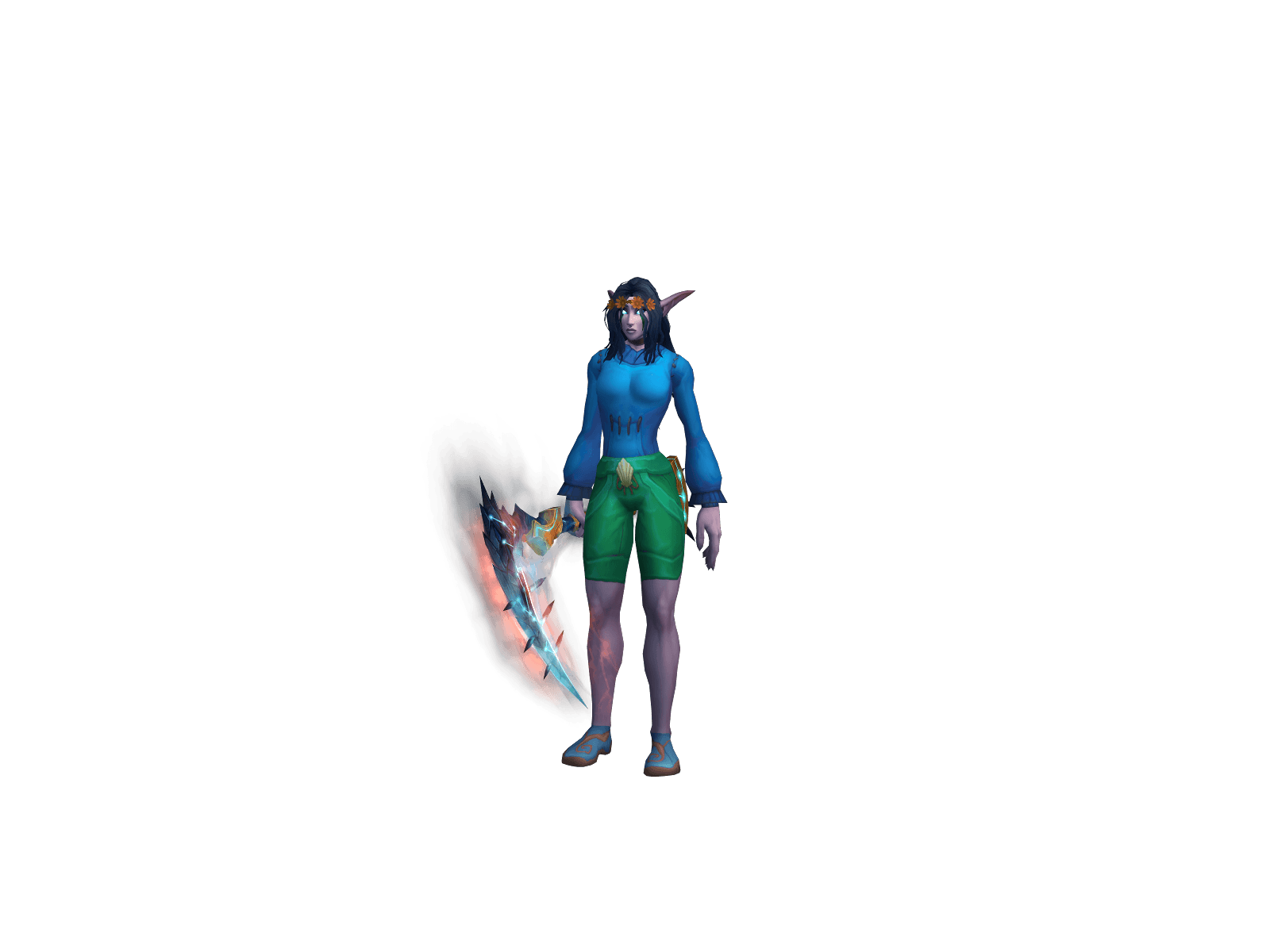 Cranekick's character render