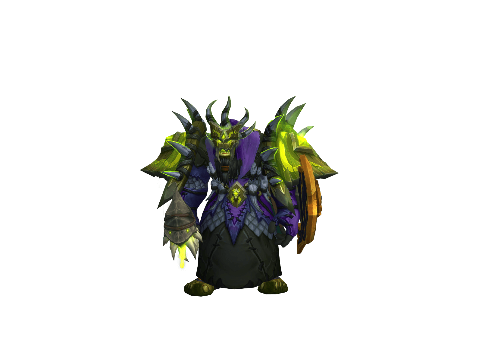 Courroucé's character render