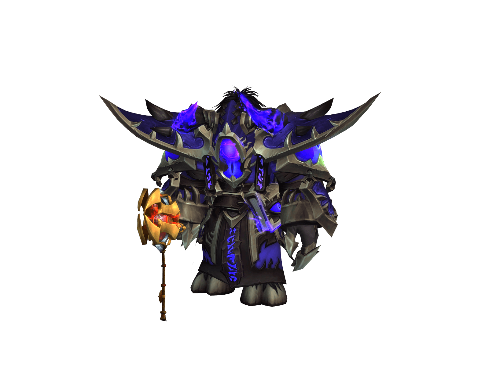 Character render of the top-ranked player