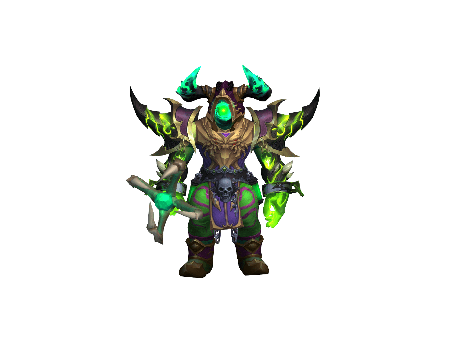 Calculator's character render