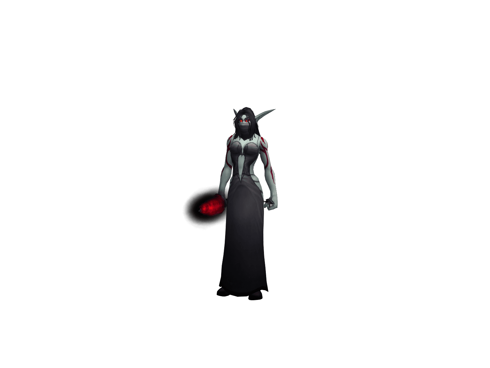 Waned's character render