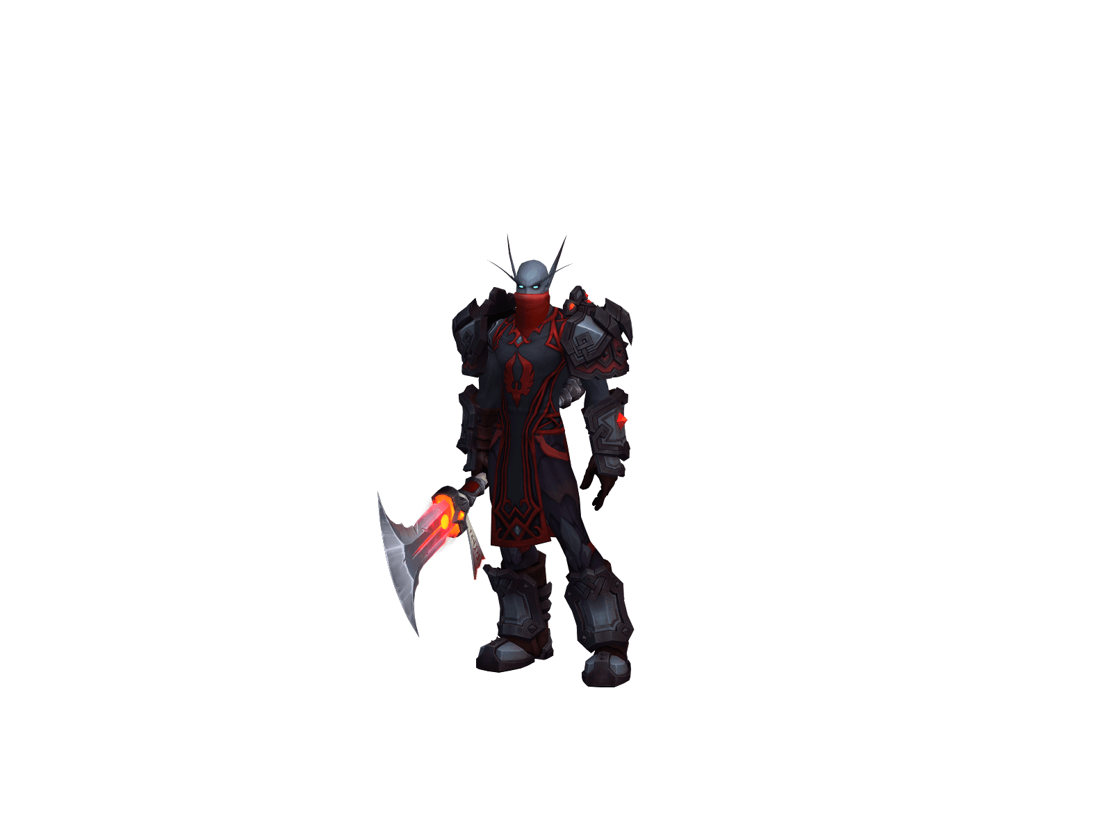 Character render of the top-ranked player