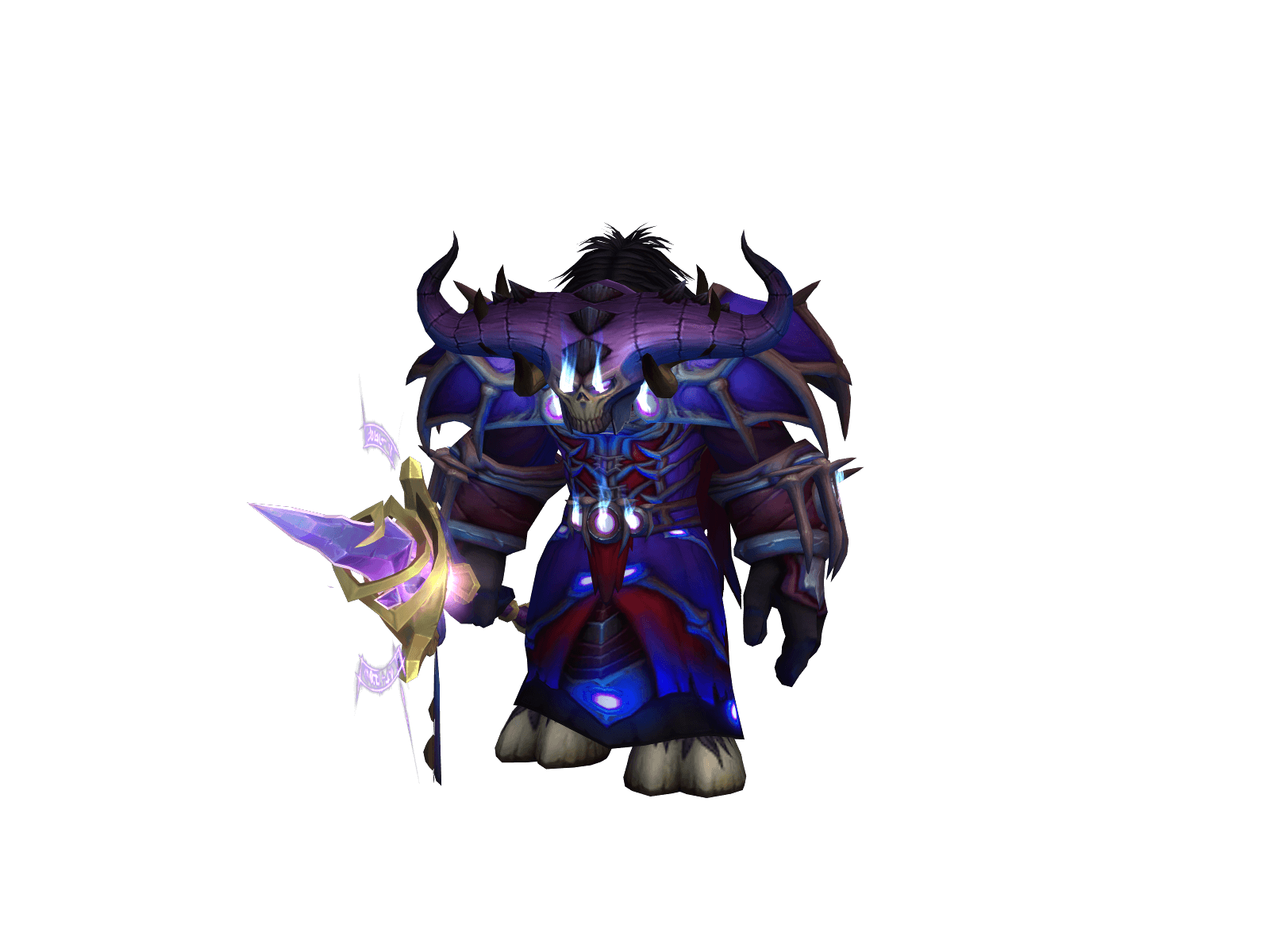 Character render of the top-ranked player