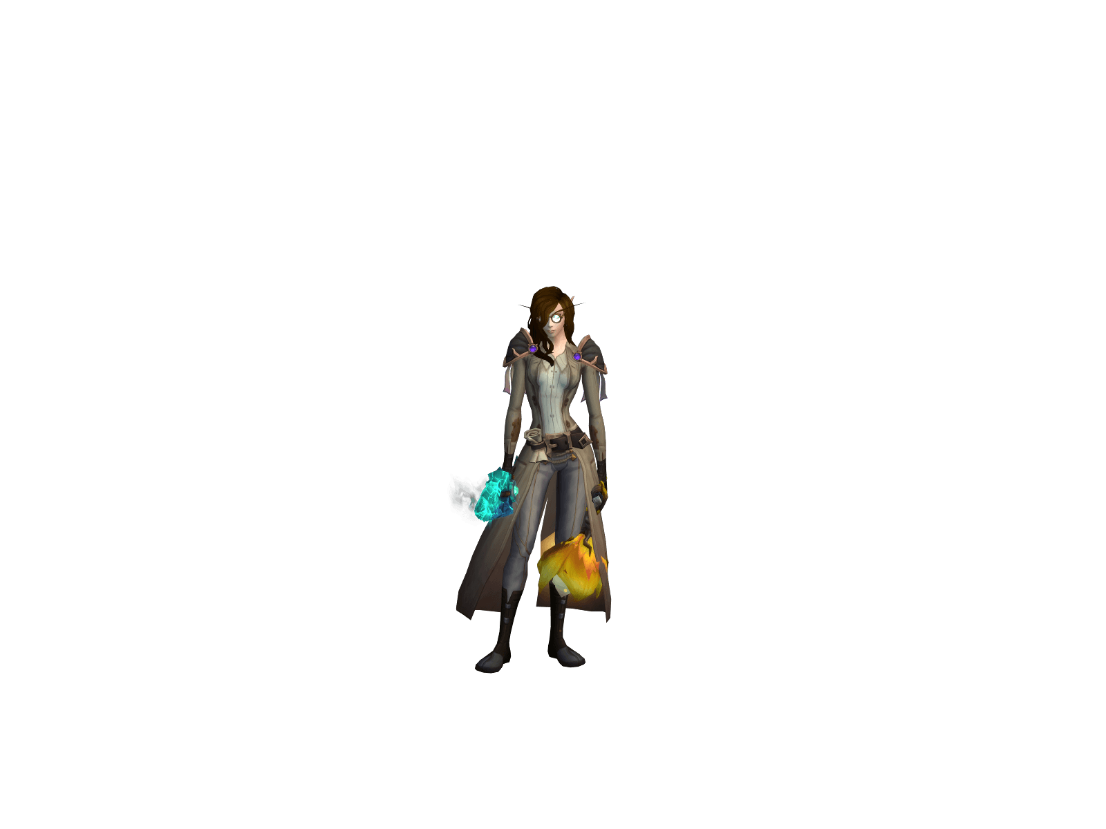 Meríngue's character render