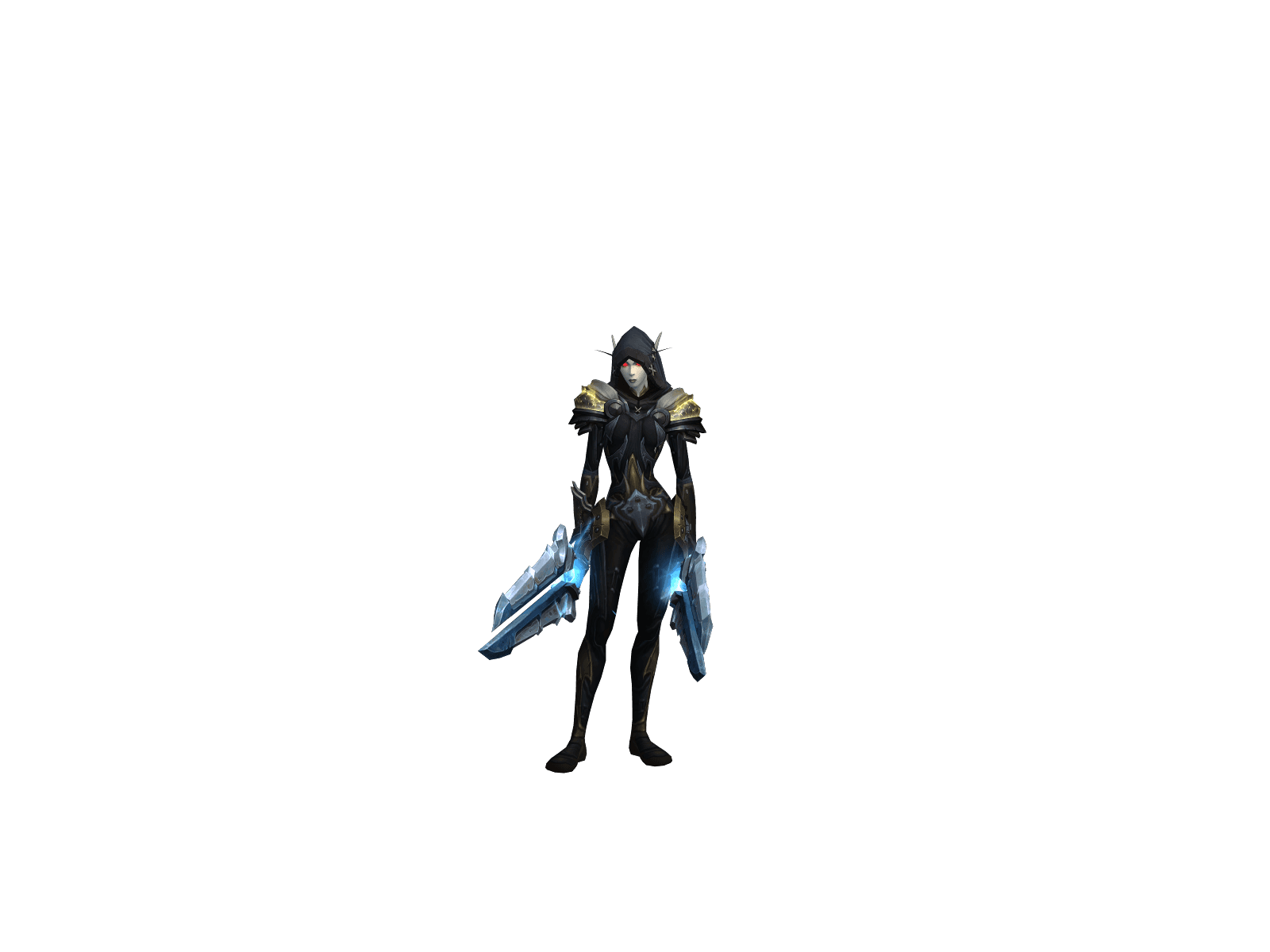 Drotningu's character render