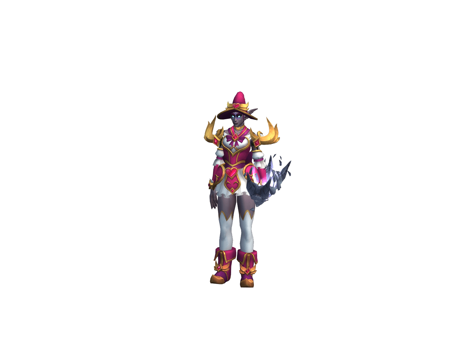 Character render of the top-ranked player