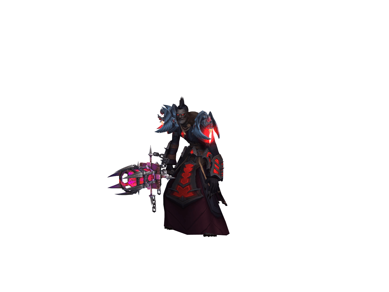 Character render of the top-ranked player