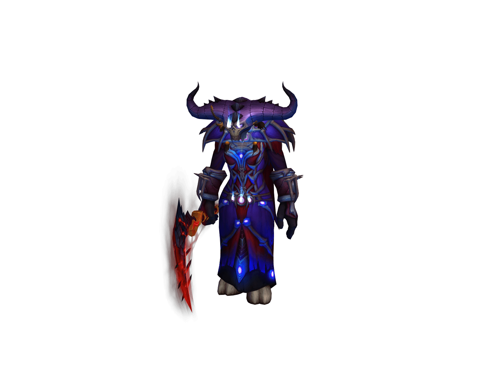 Character render of the top-ranked player