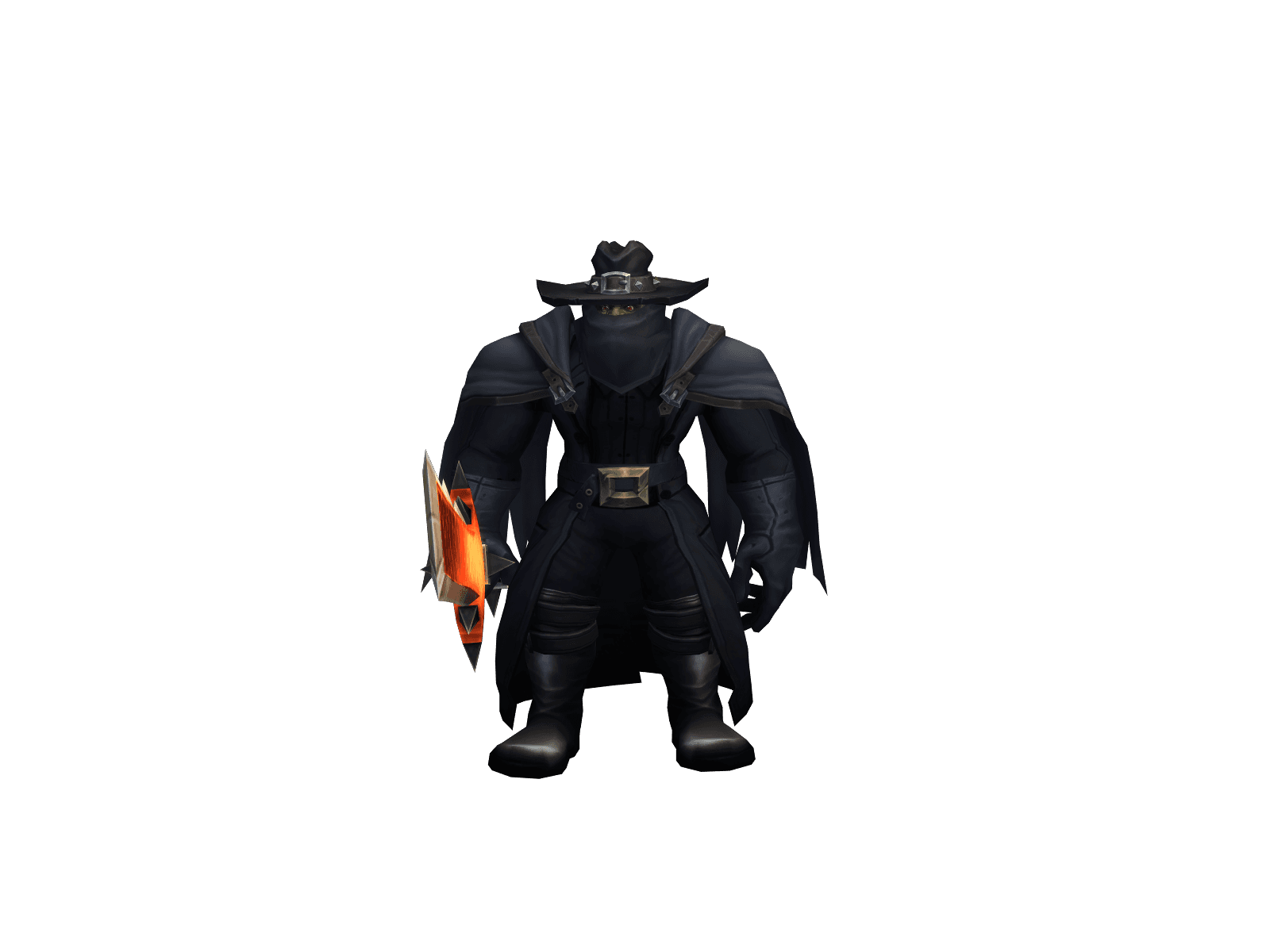 Character render of the top-ranked player