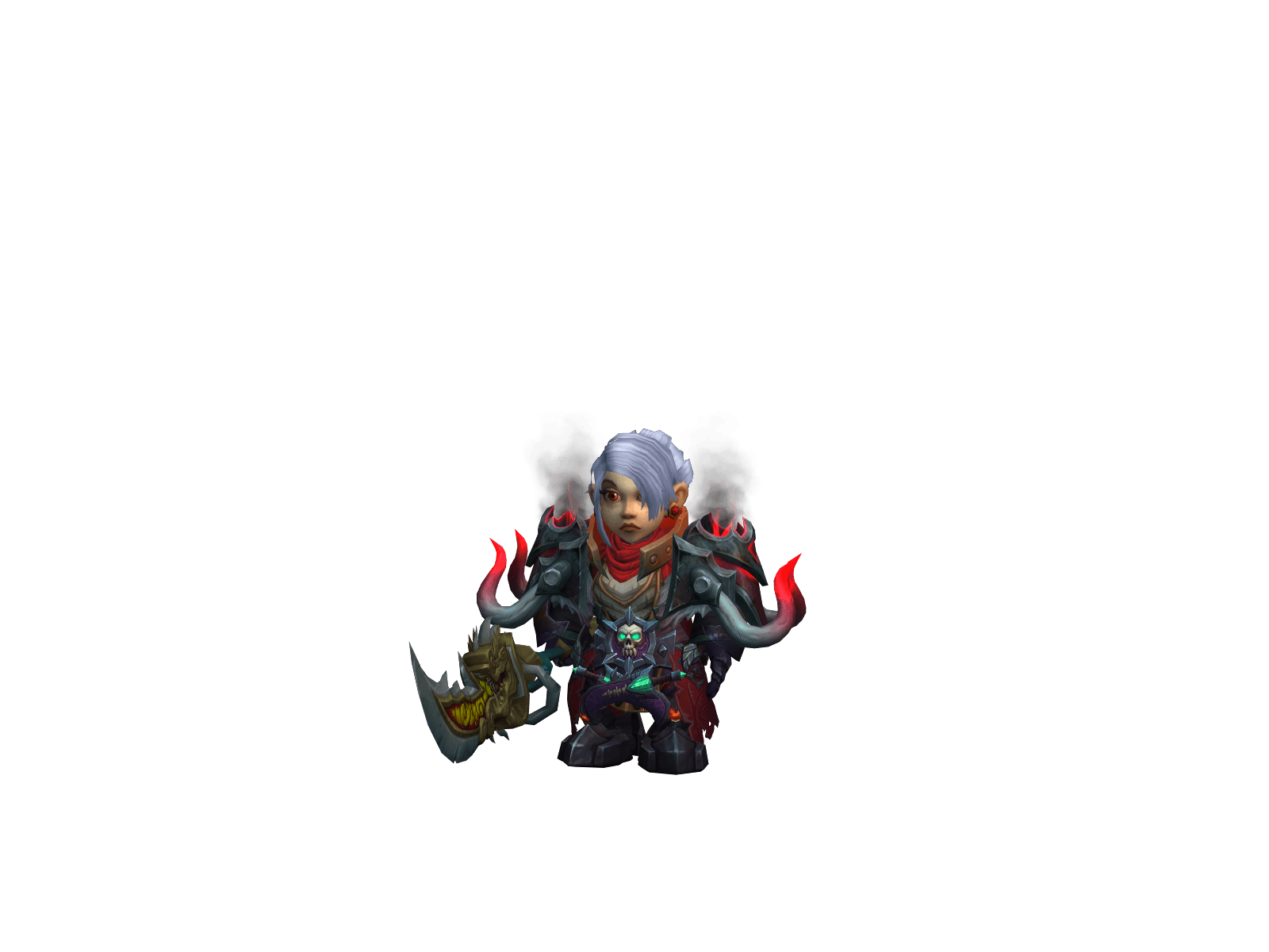 Character render of the top-ranked player
