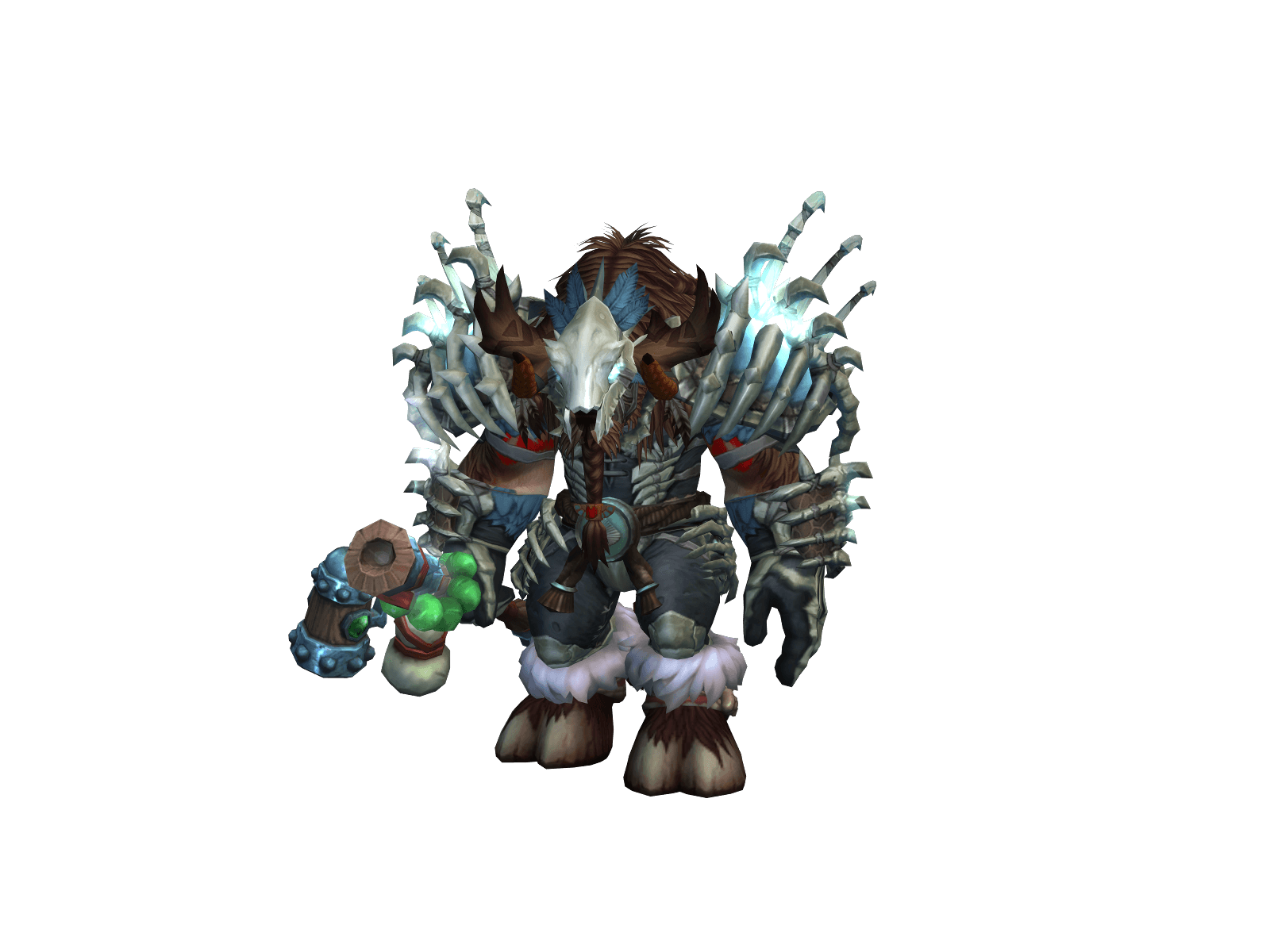 Chibull's character render