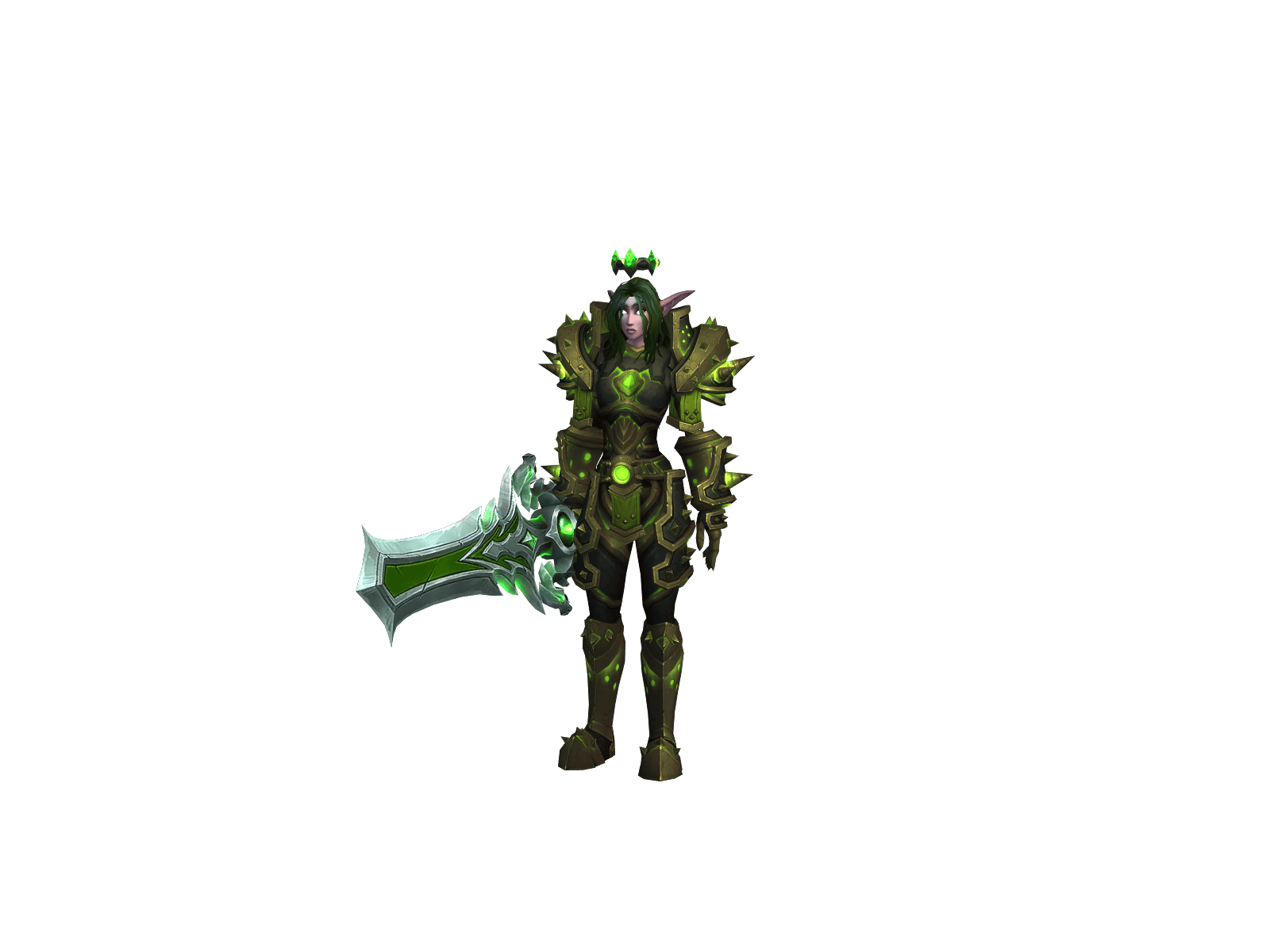 Greenie's character render