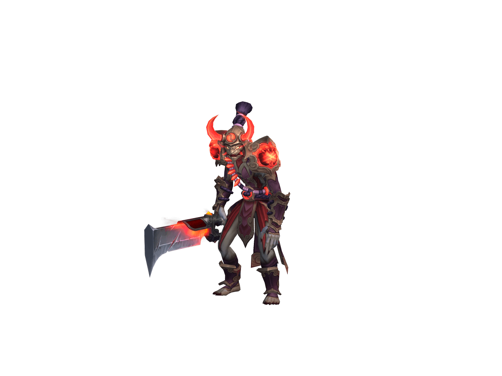 Character render of the top-ranked player
