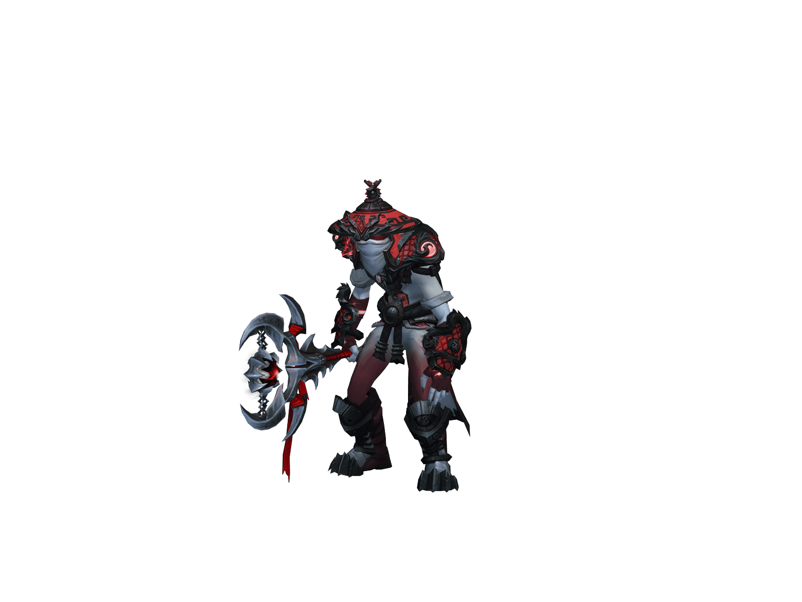 Décày's character render