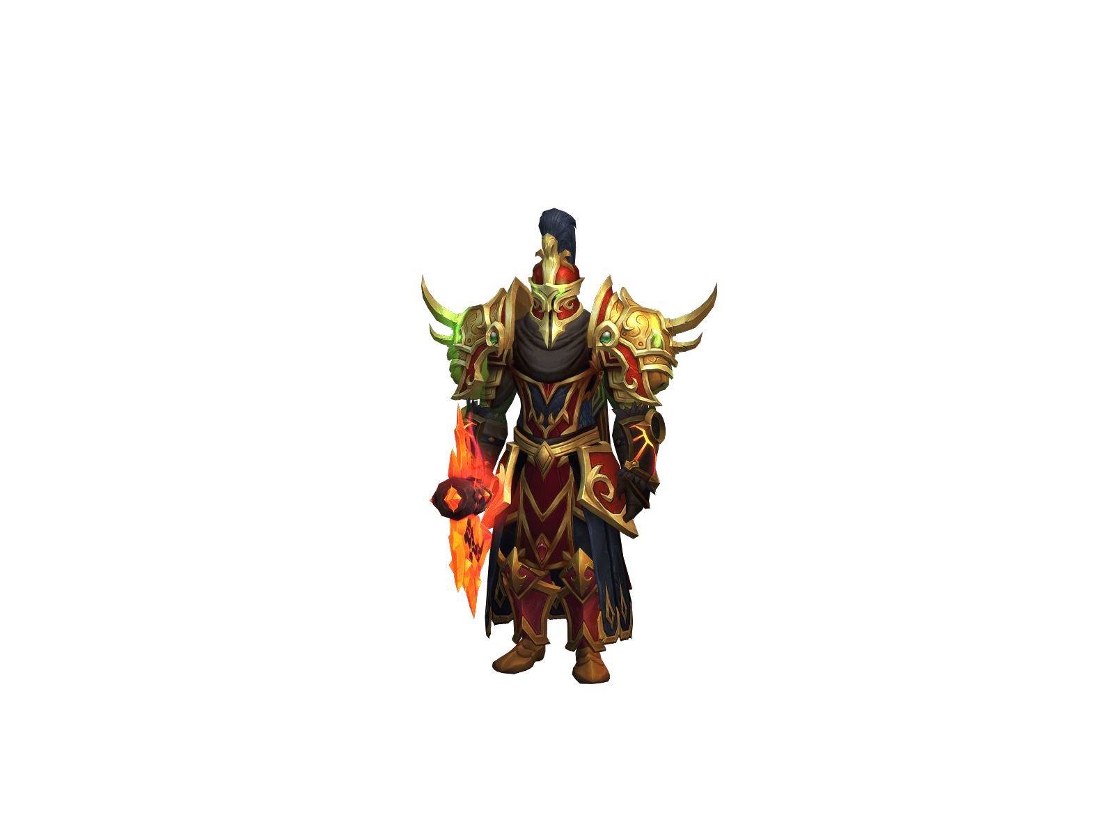 Character render of the top-ranked player