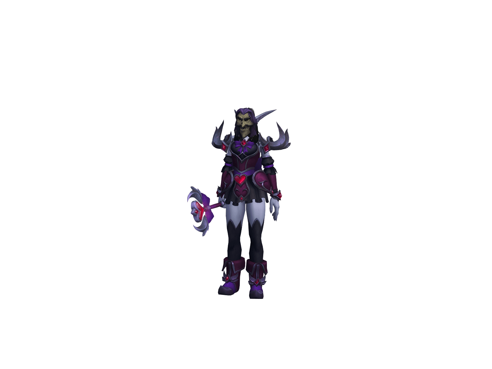 Elyberia's character render