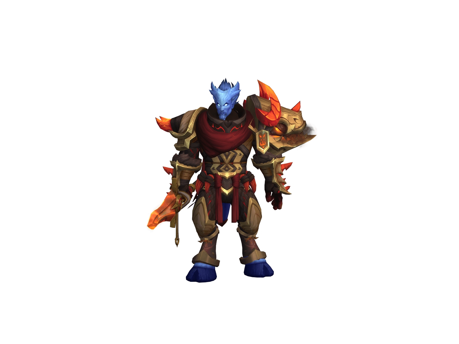 Character render of the top-ranked player