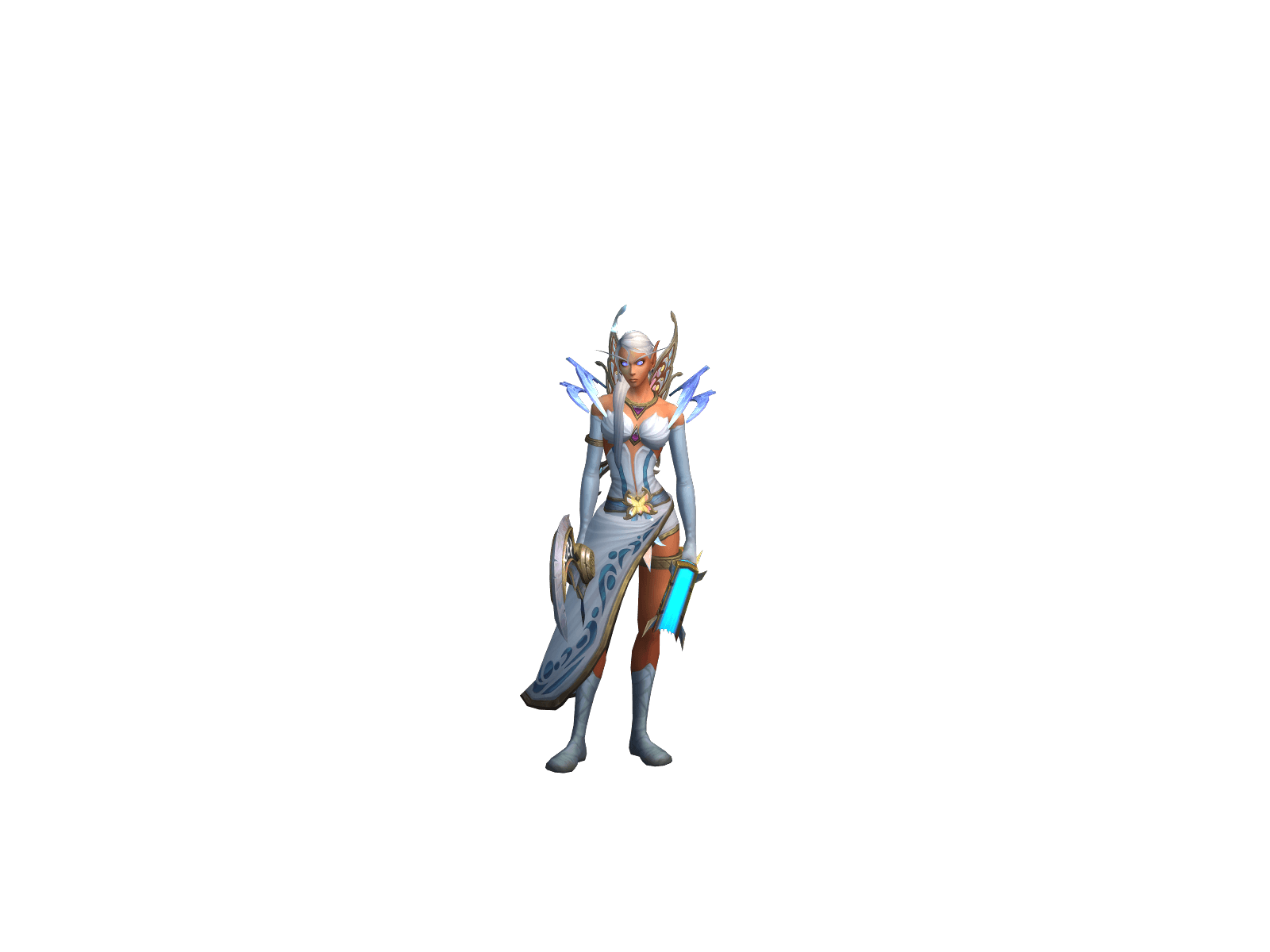 Teâ's character render