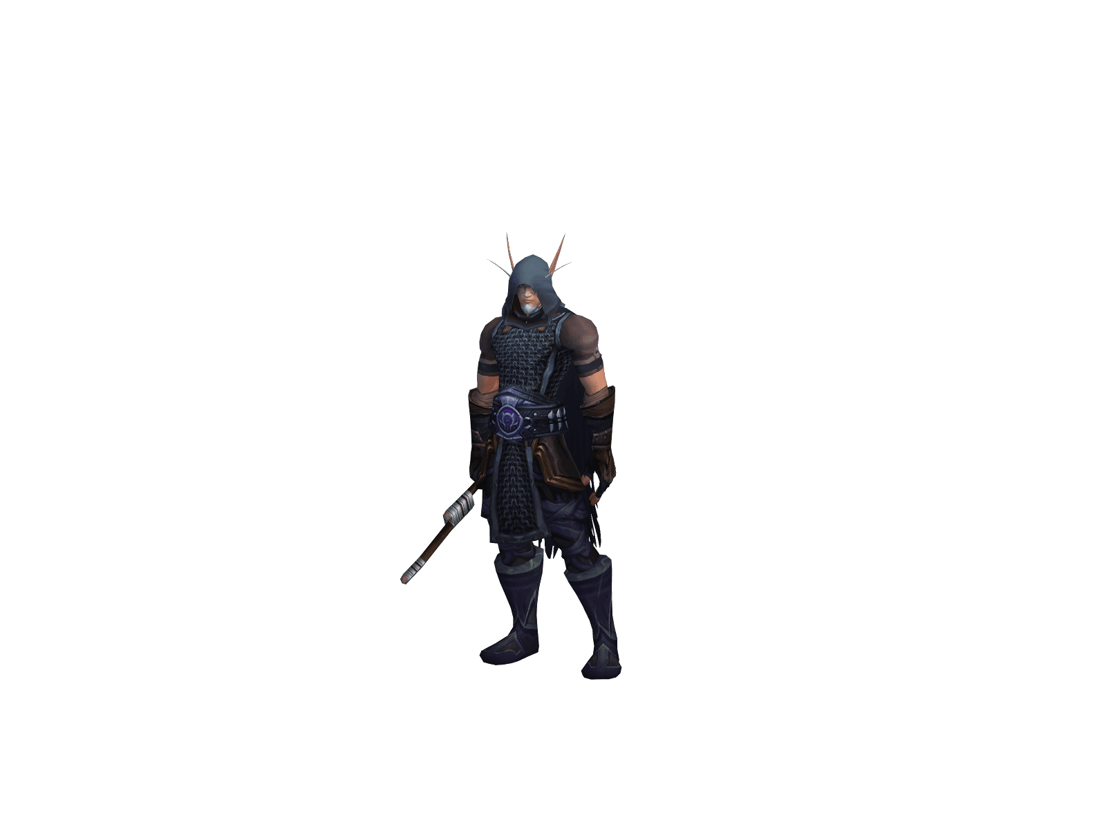 Character render of the top-ranked player