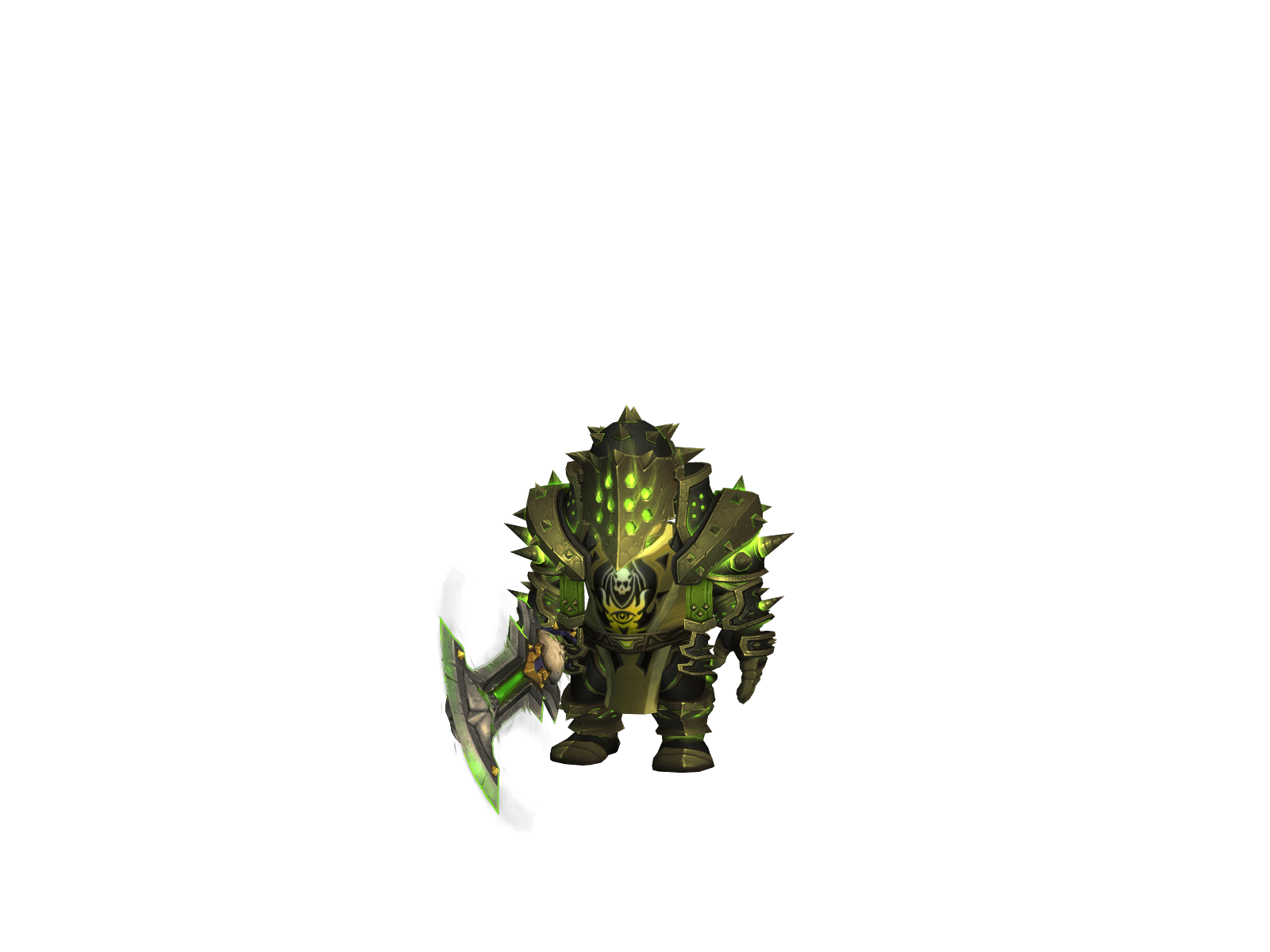 Character render of the top-ranked player