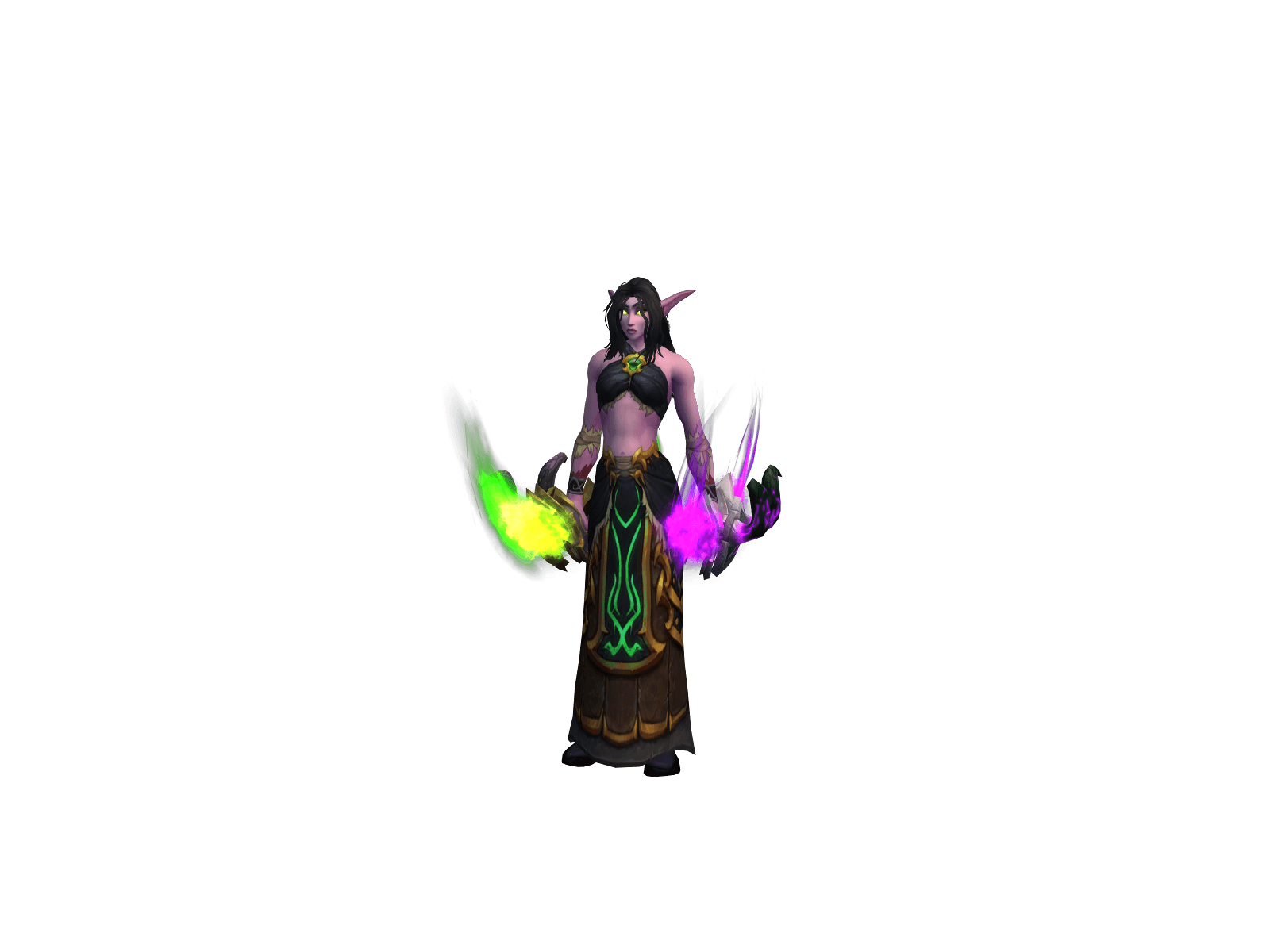 Miserý's character render