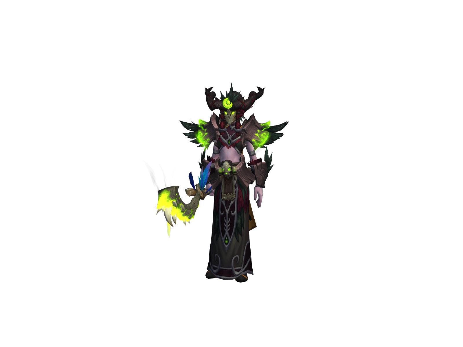 Character render of the top-ranked player