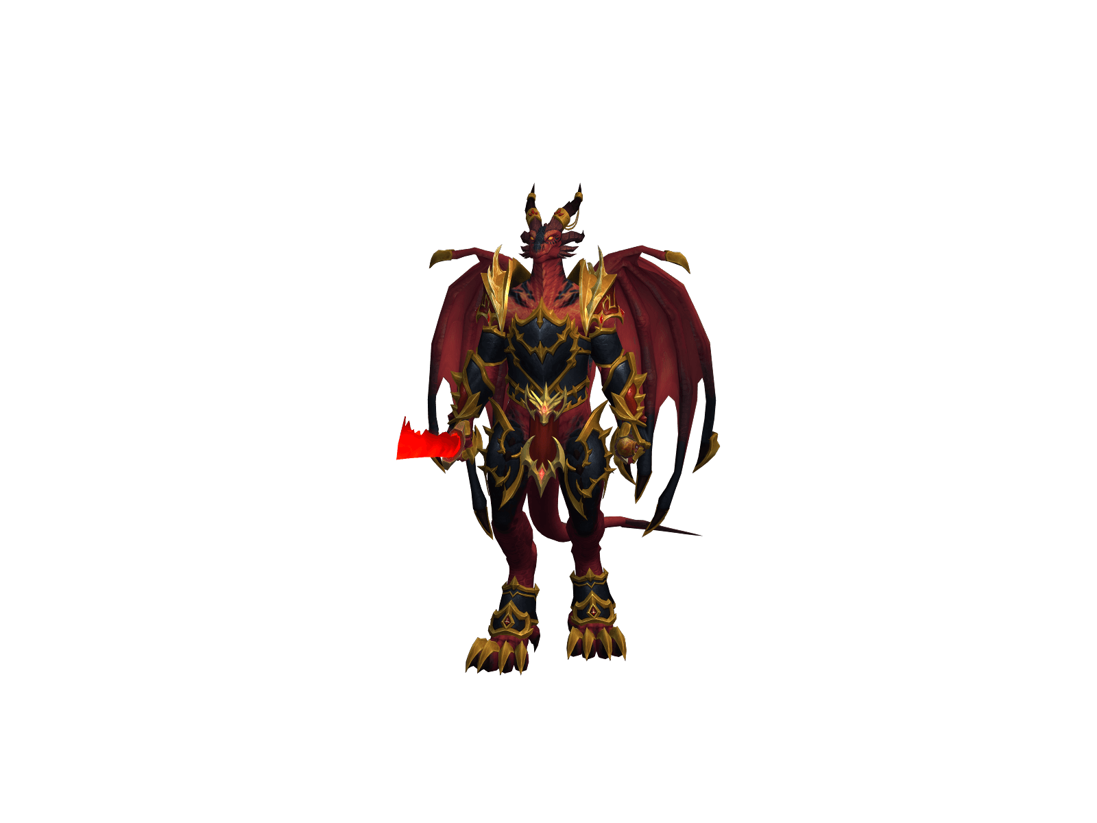 Valdrakken's character render