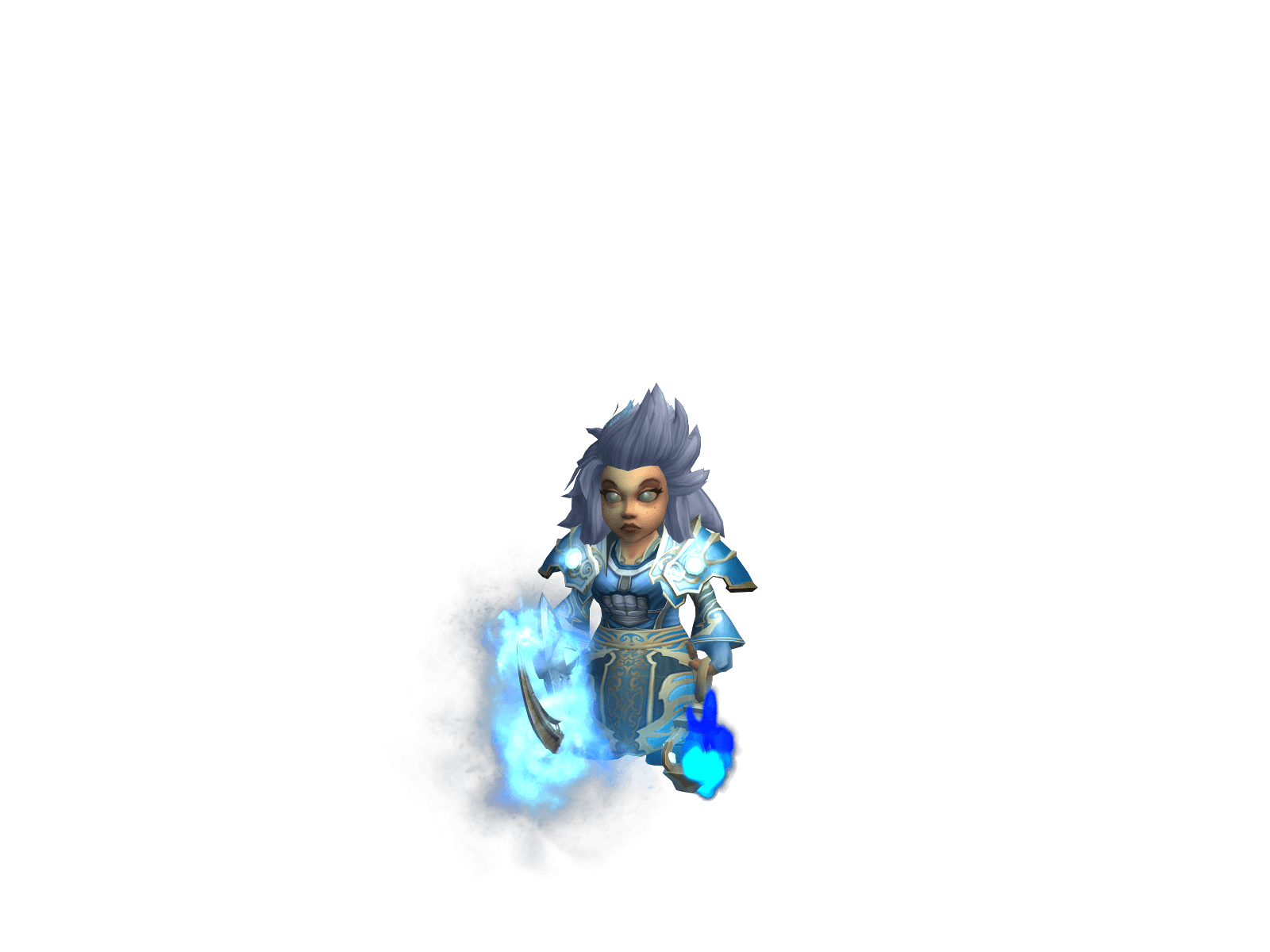 Character render of the top-ranked player