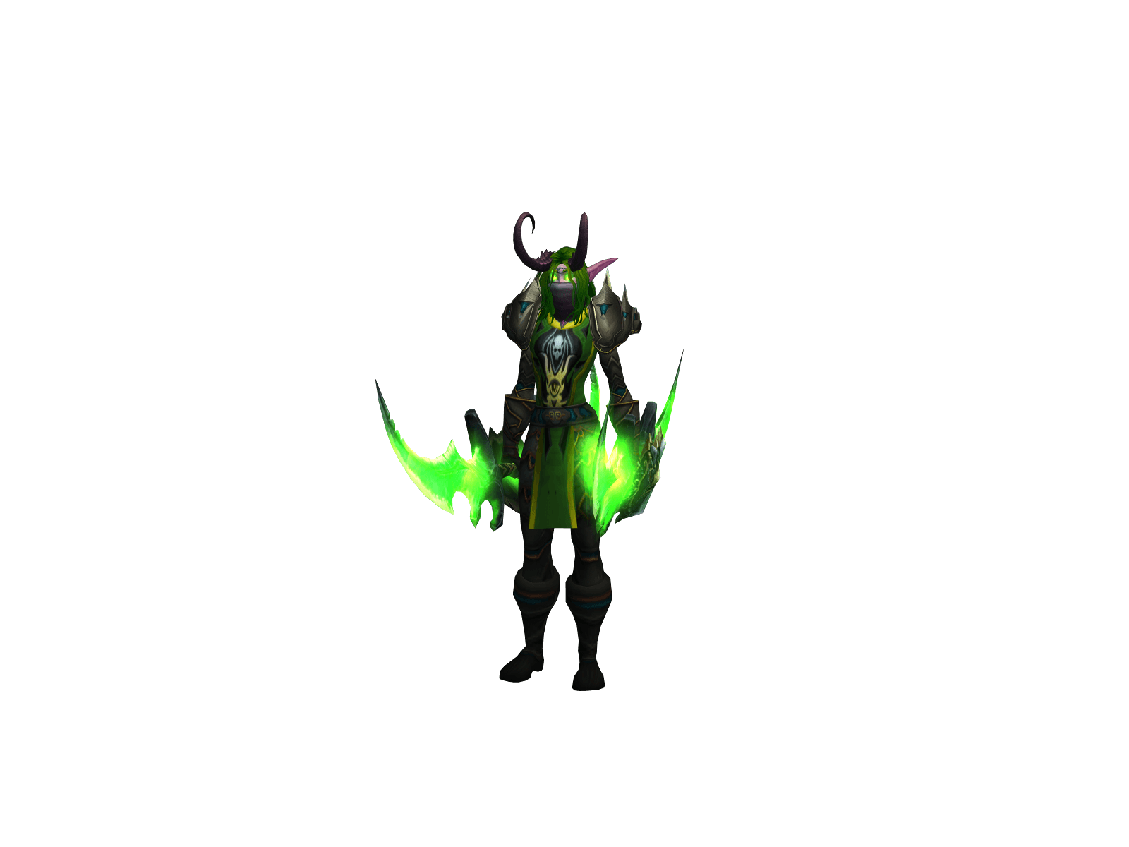 Character render of the top-ranked player