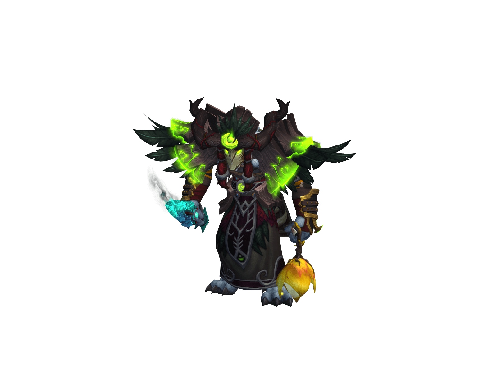 Morlán's character render