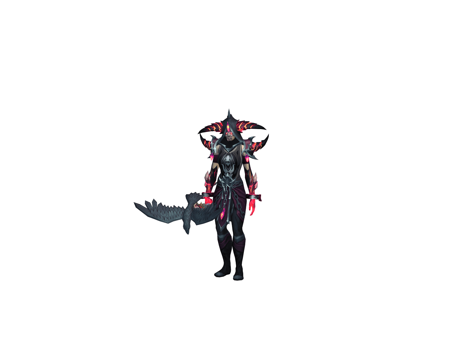 Damnology's character render