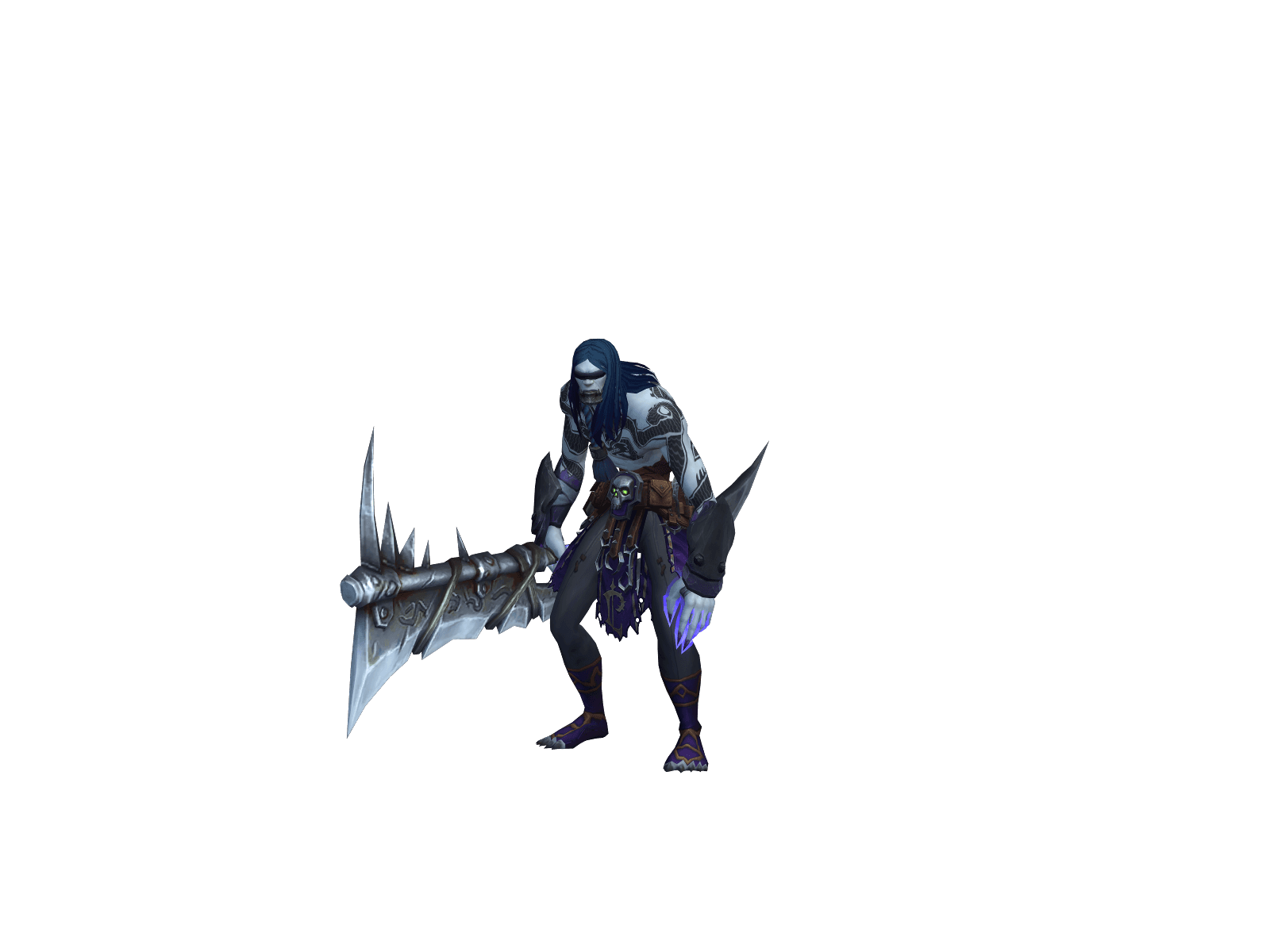 Character render of the top-ranked player