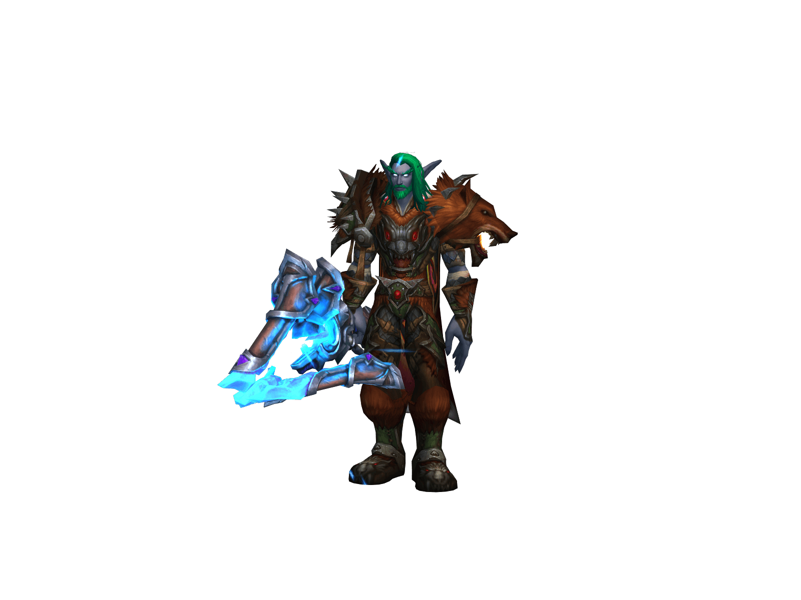 Macho's character render