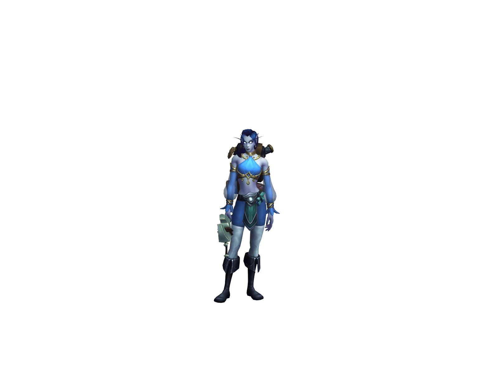 Morá's character render