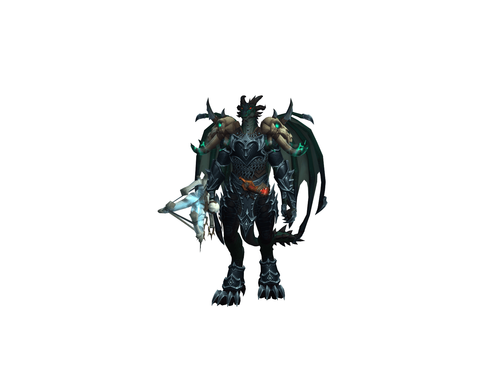 Крокодилл's character render